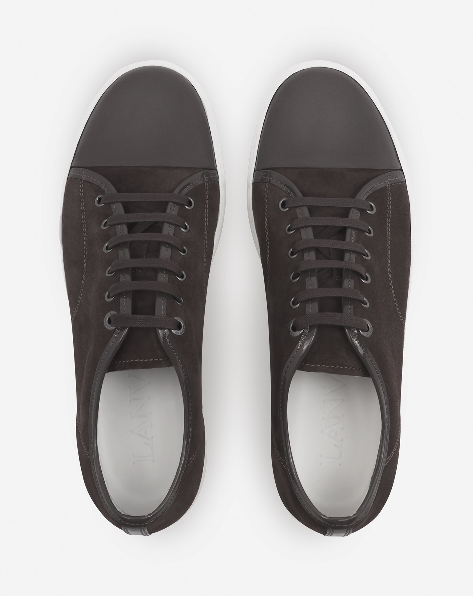 DBB1 LEATHER AND SUEDE SNEAKERS