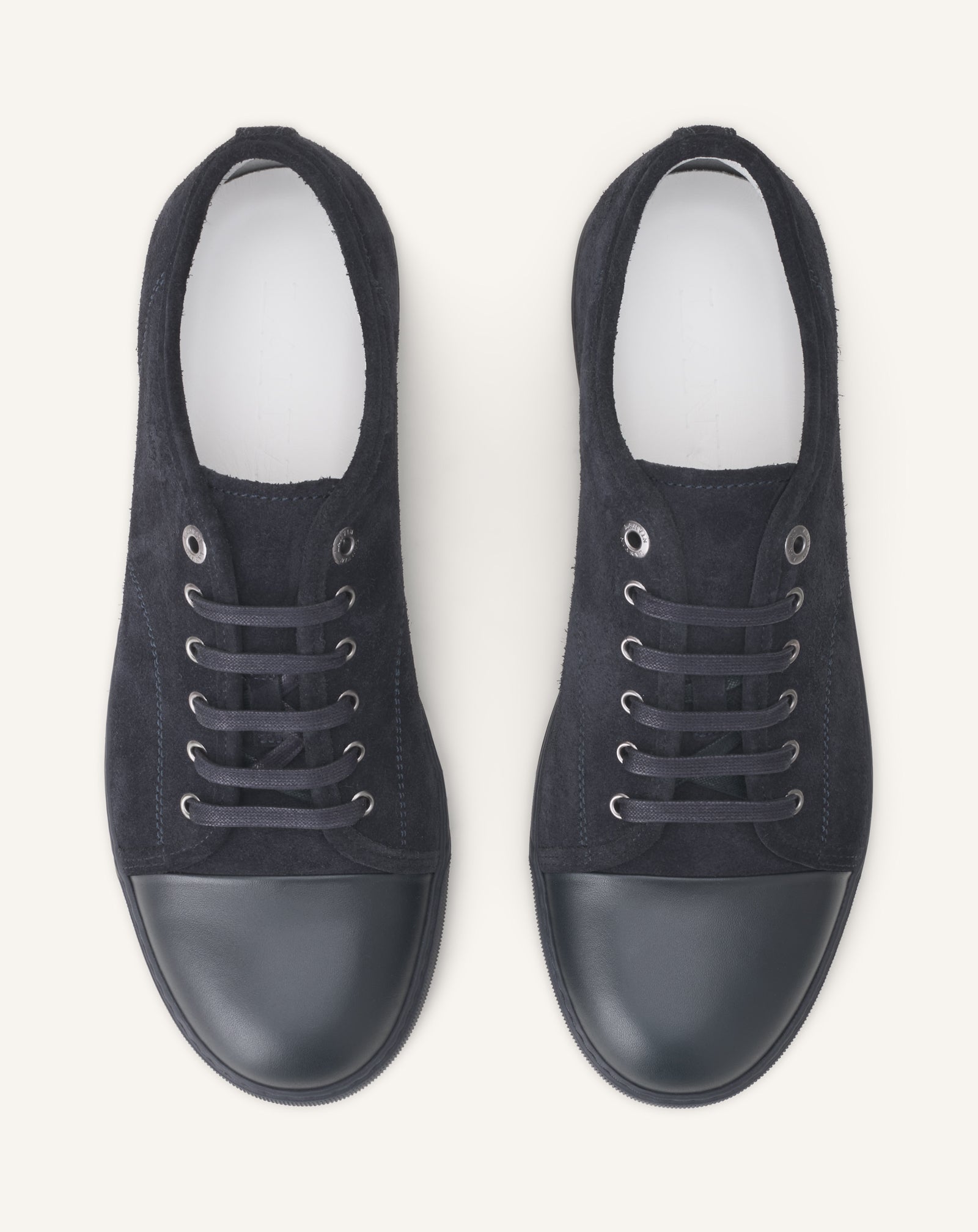 DBB1 LEATHER AND SUEDE SNEAKERS