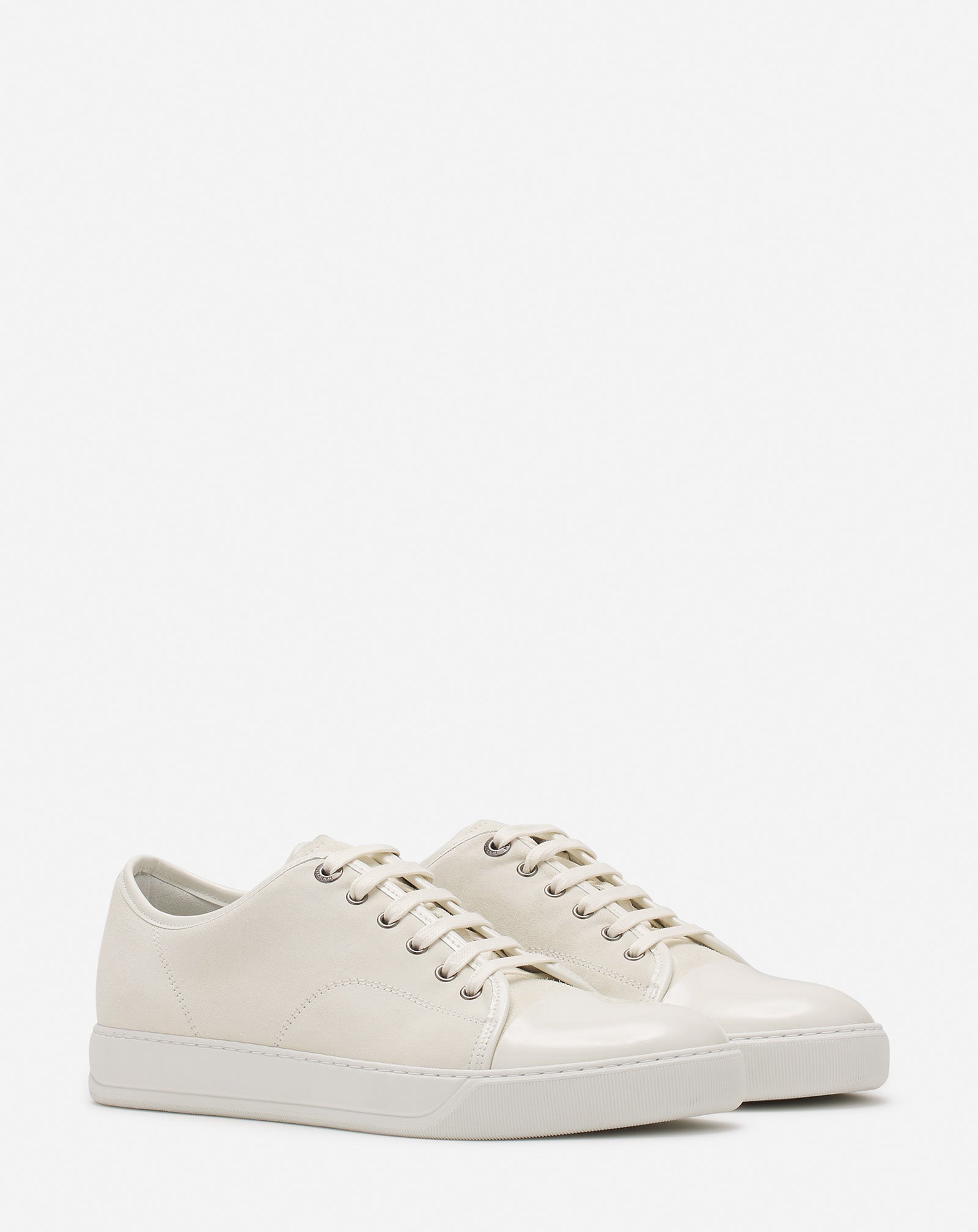 DBB1 SNEAKERS IN SUEDE AND PATENT LEATHER