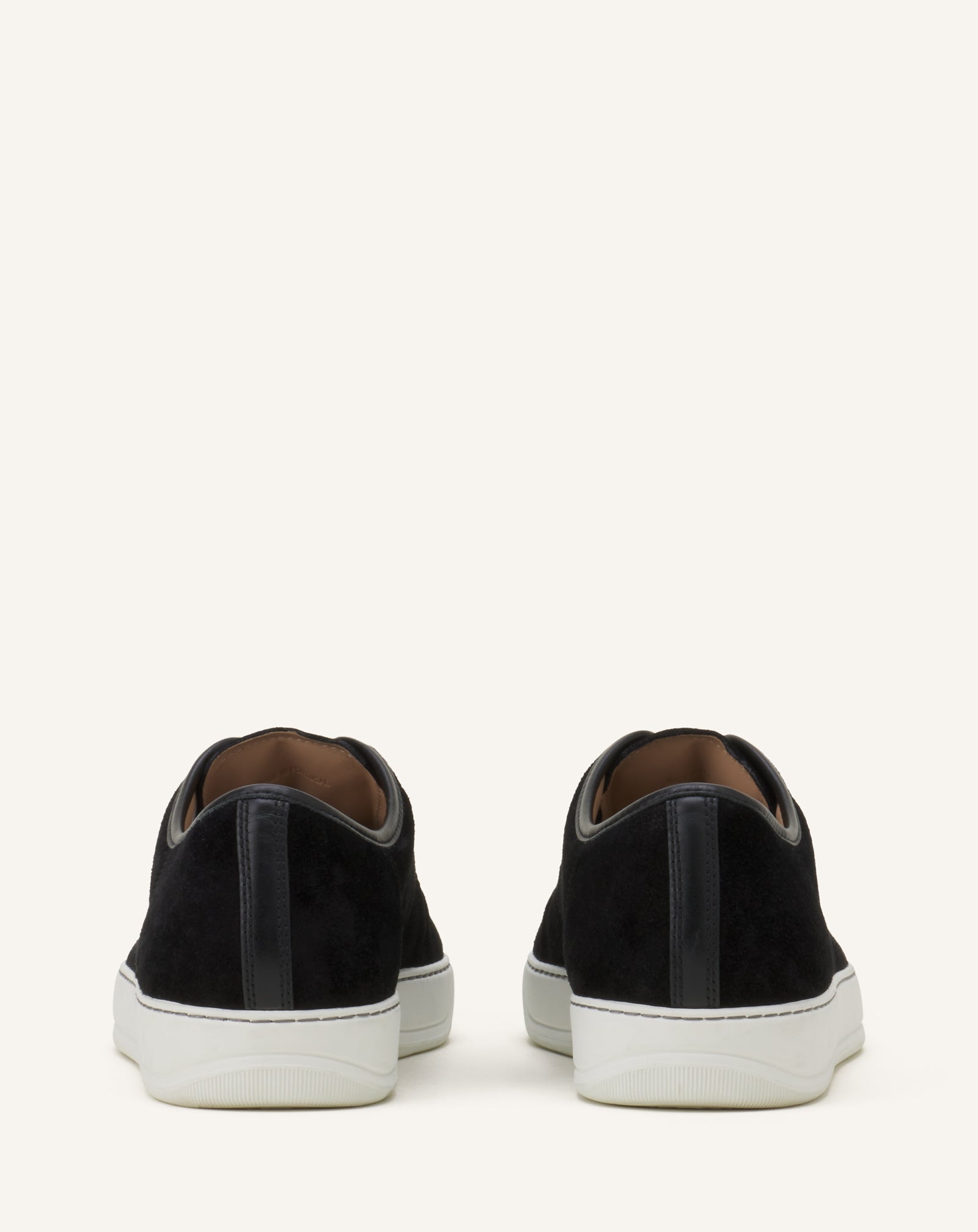 【極美品】LANVIN ランバン DBB1 スニーカー 黒 25cm Black Dbb1 Sneakers In Suede And Patent Leather | Lanvin