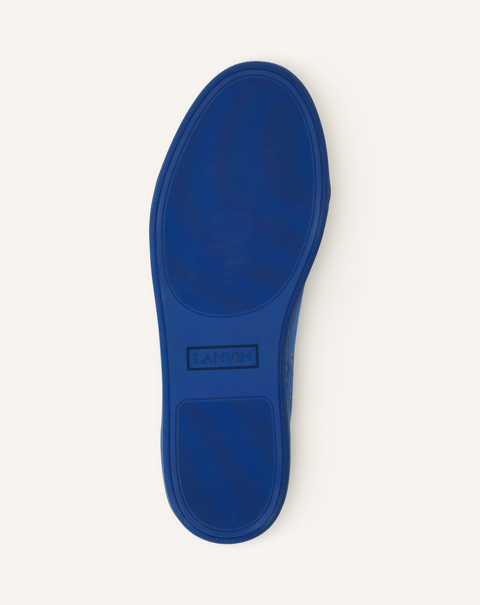 BLUE DBB1 PATENT LEATHER AND SUEDE SNEAKERS