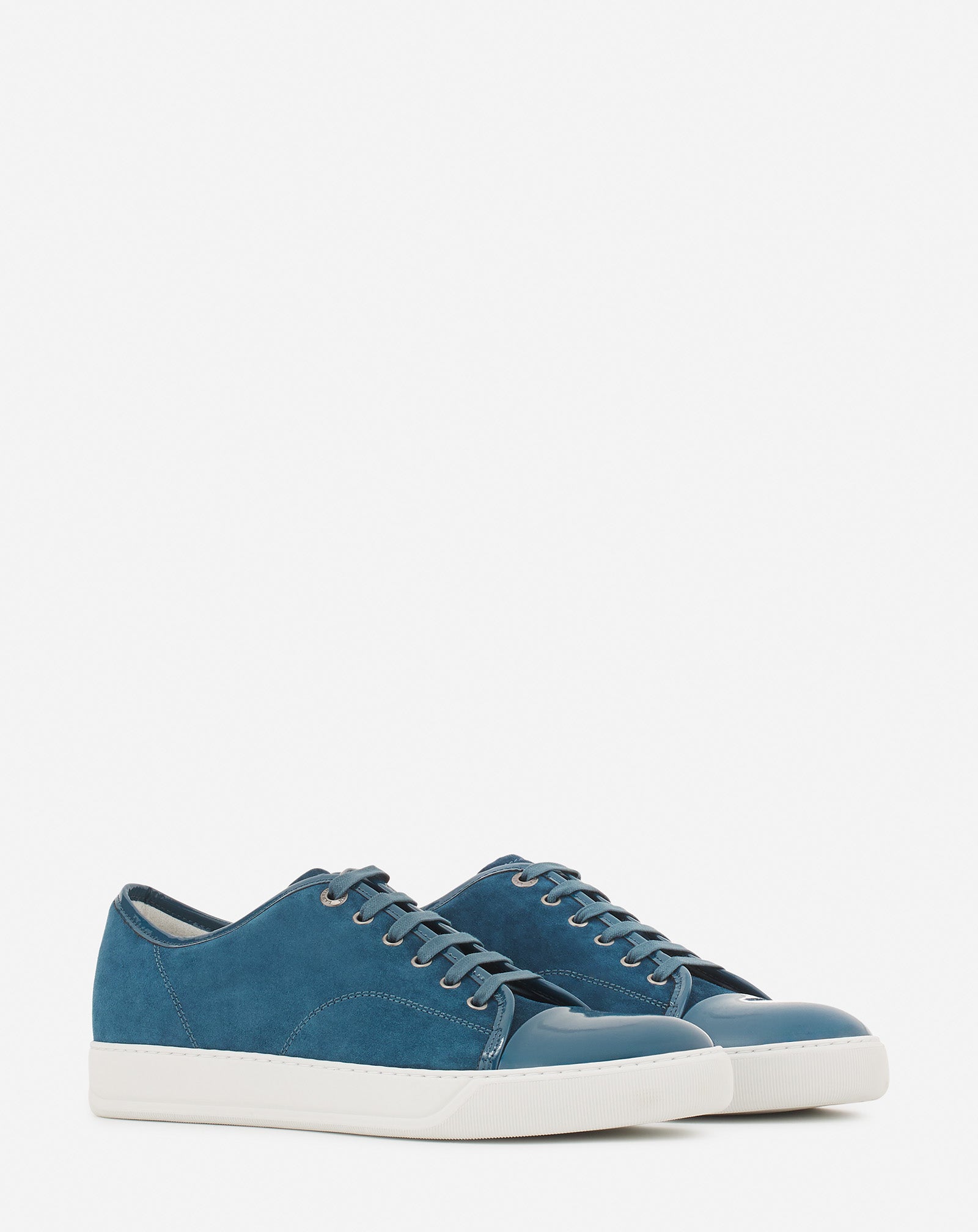 DBB1 SNEAKERS IN SUEDE AND PATENT LEATHER