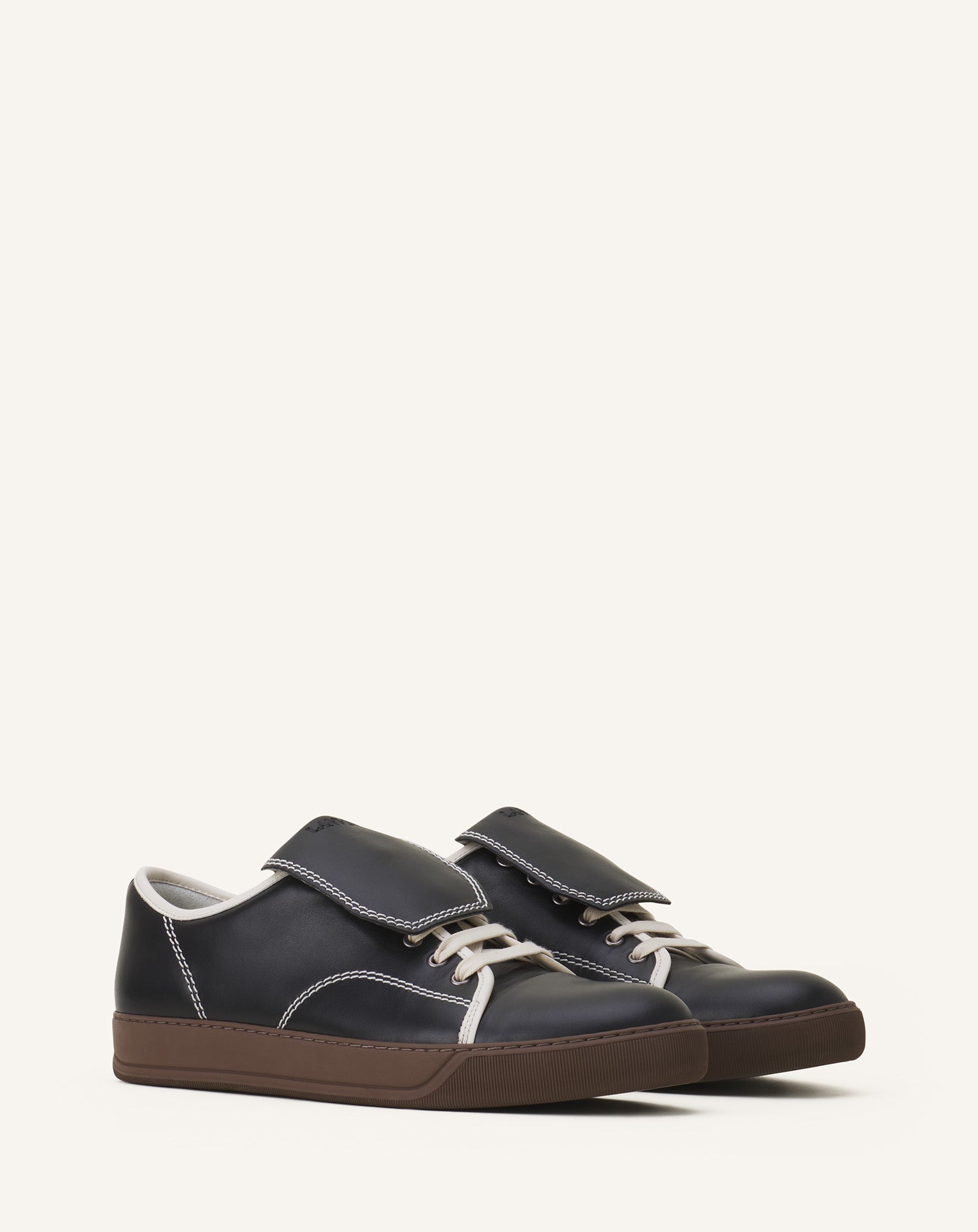 DBB1 SNEAKERS WITH LEATHER TONGUE