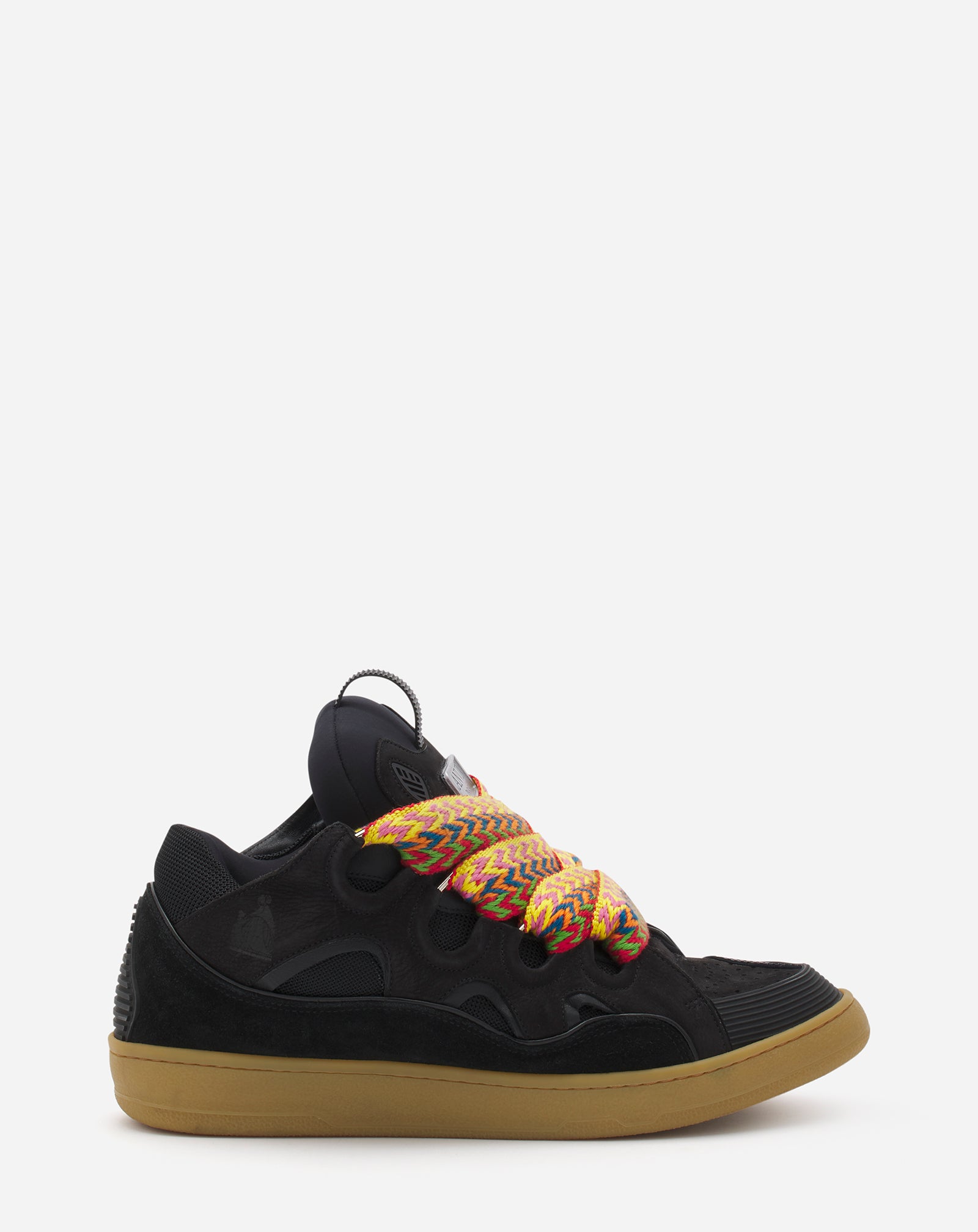 LEATHER CURB SNEAKERS FU-SKDK12-DRA2-P251035