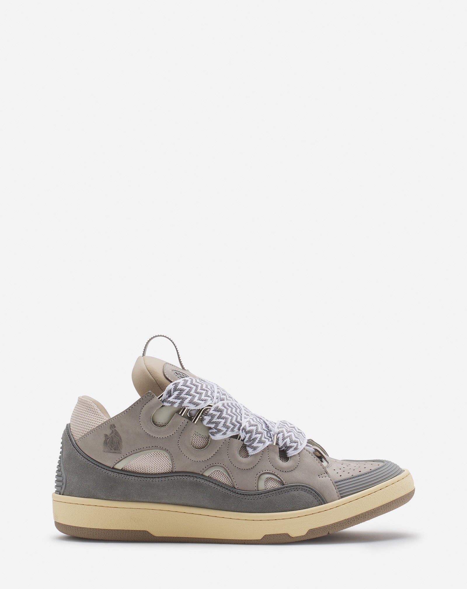 LEATHER CURB SNEAKERS FM-SKRK11-DRAG-A2013239