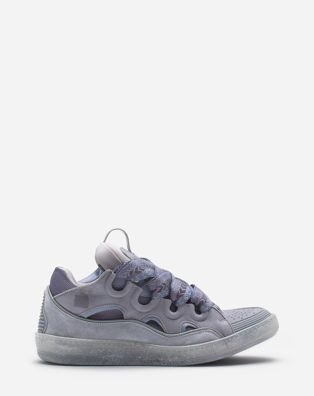 Leather Curb Sneakers | Lanvin – LANVIN
