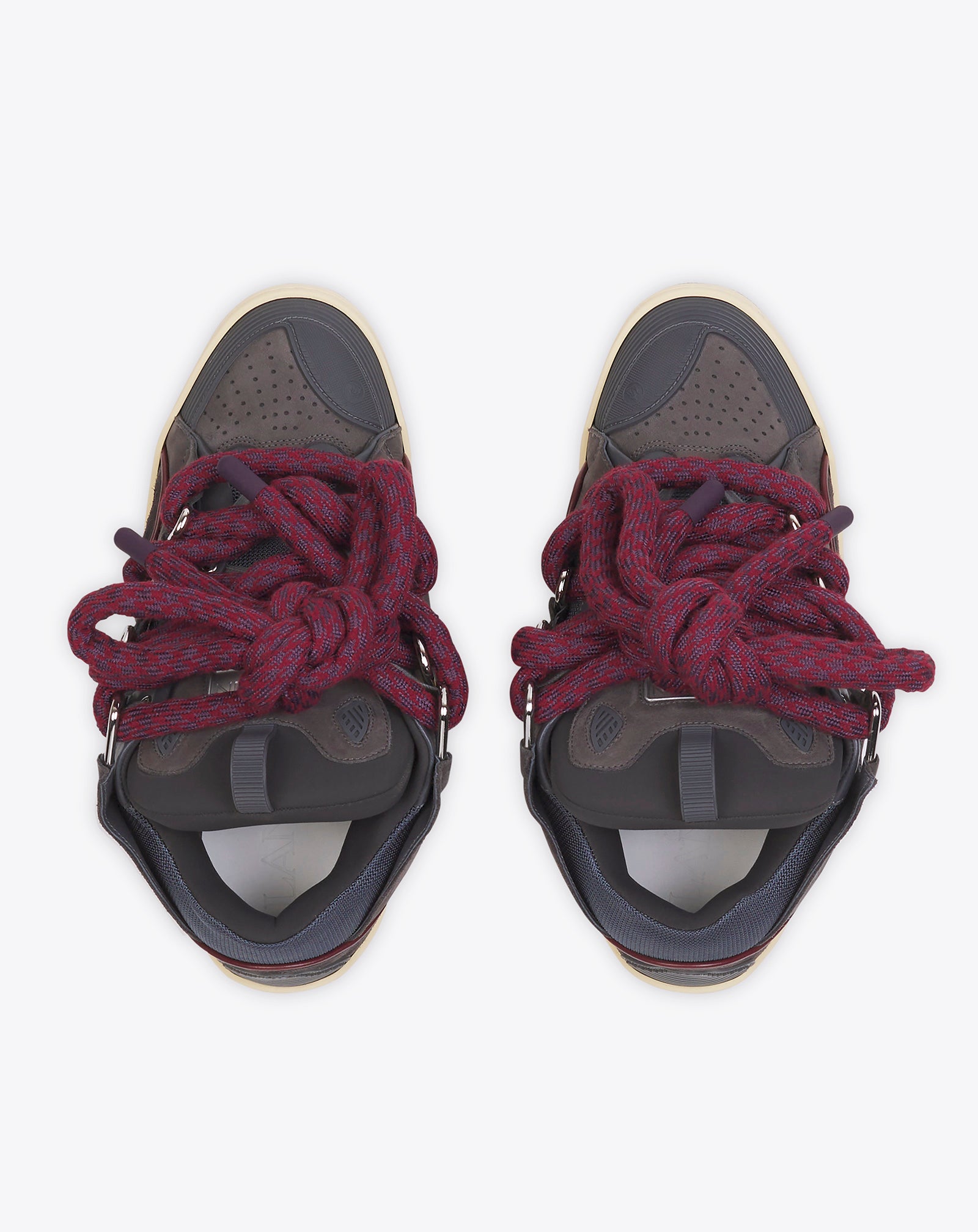 激安 Snake With Leather In Sneakers Curb Laces Lanvin | 靴
