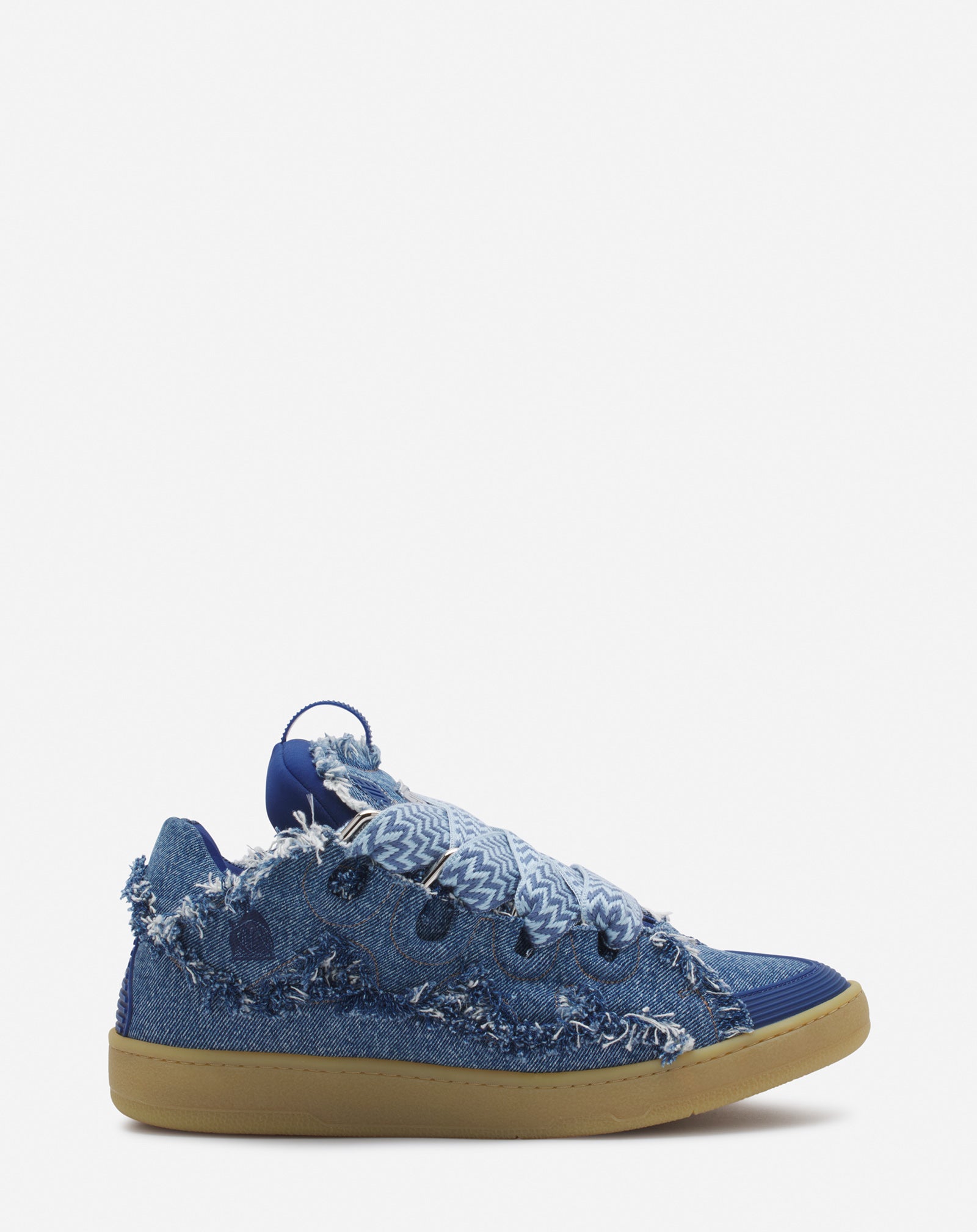 Curb Sneakers In Denim | Lanvin – LANVIN