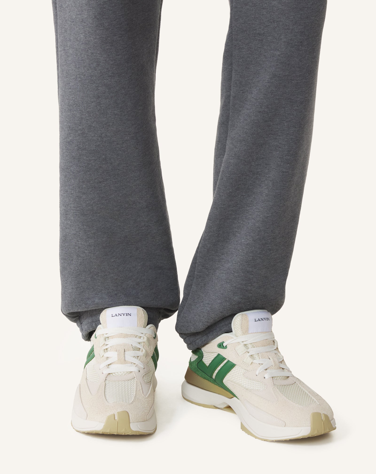 BEIGE JLA SNEAKERS IN MESH