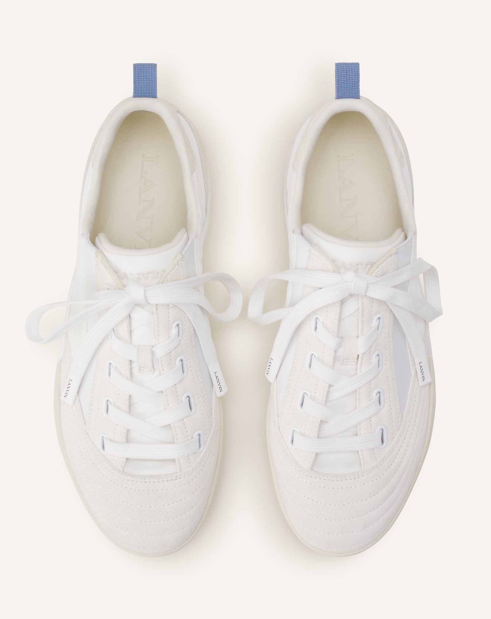 WHITE LNV2 SNEAKERS IN NYLON