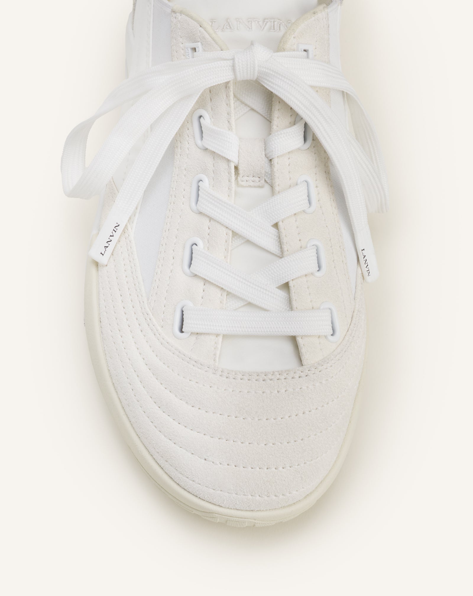WHITE LNV2 SNEAKERS IN NYLON