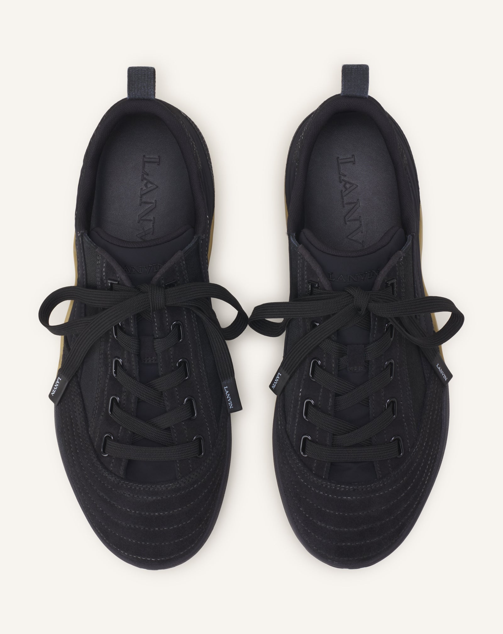 BLACK LNV2 SNEAKERS IN NYLON