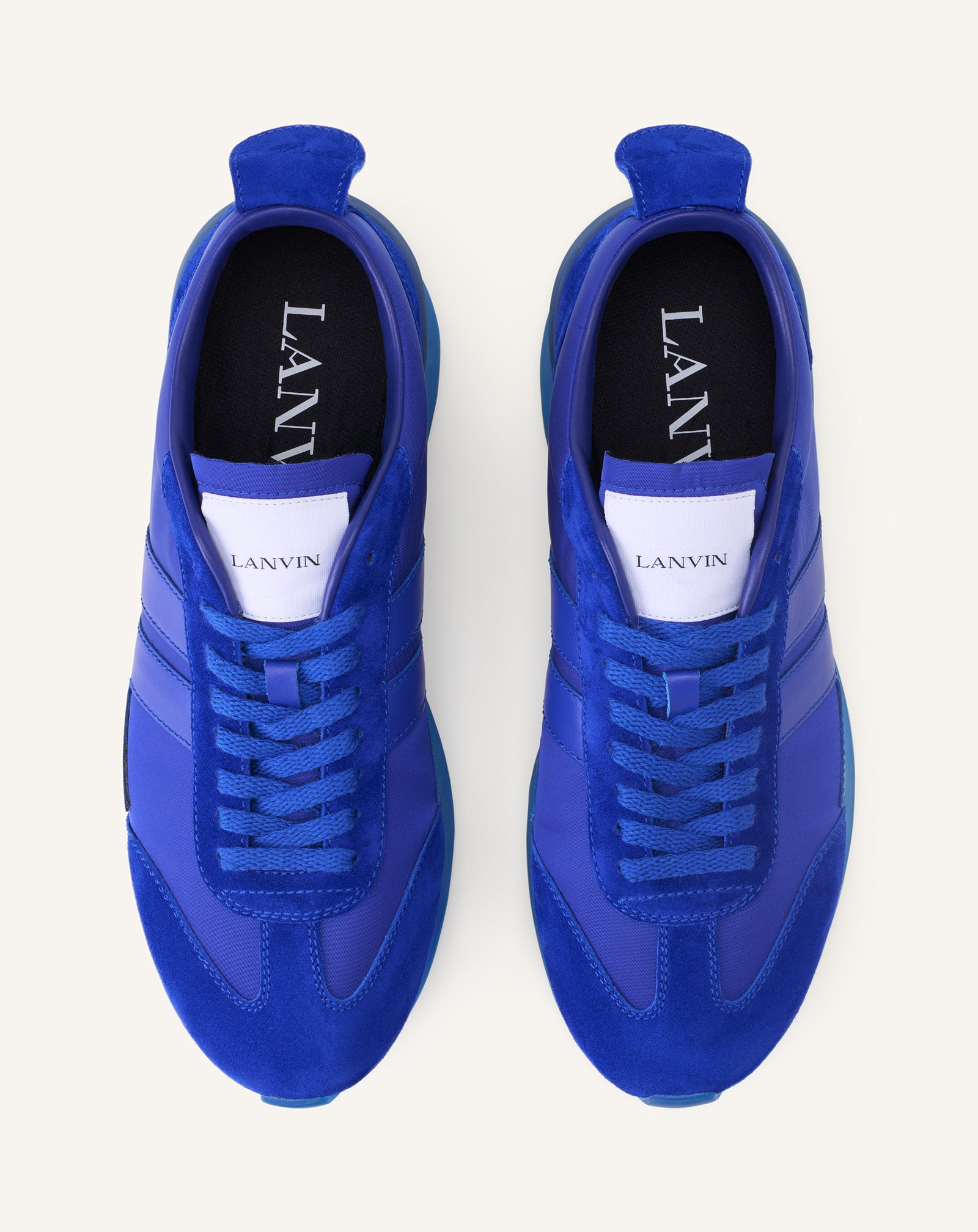 Blue Bumpr Nylon Sneakers | Lanvin