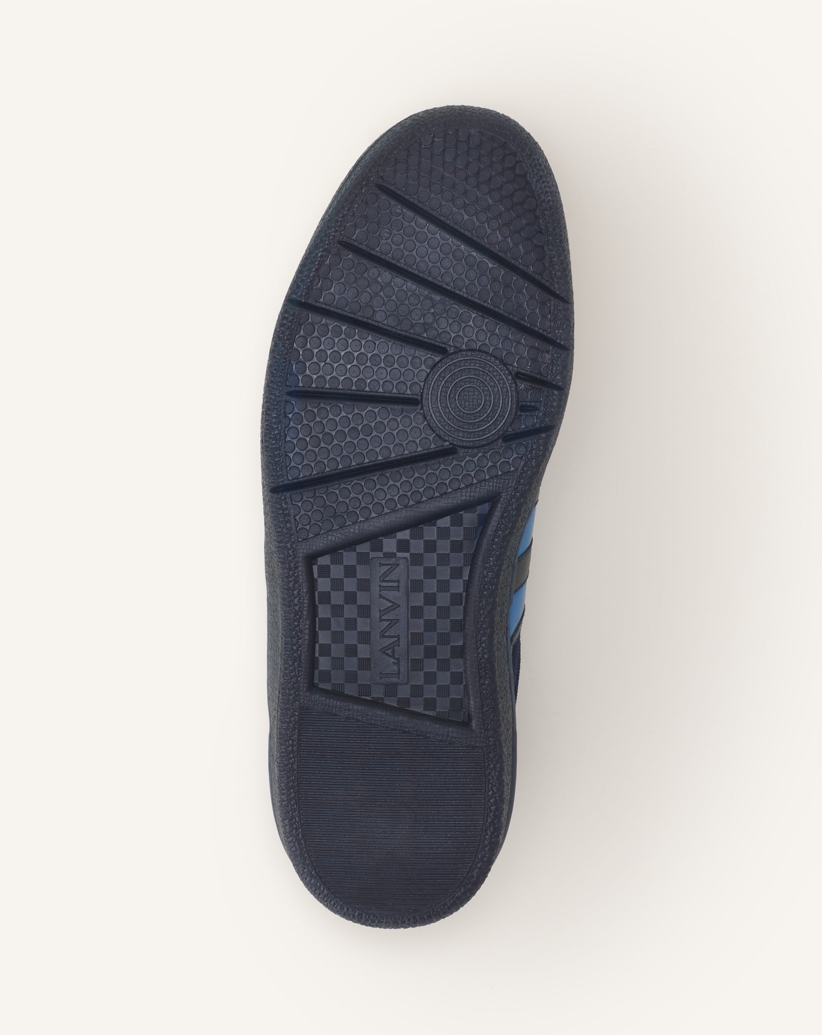 BLUE CLAY SNEAKERS IN FELT