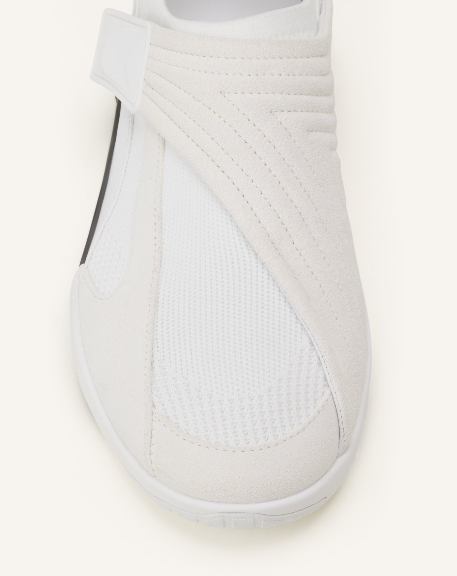 LANVIN SPORT44大きいサイズ ホワイト White Lnv1 Sneakers In Knit And Suede | Lanvin
