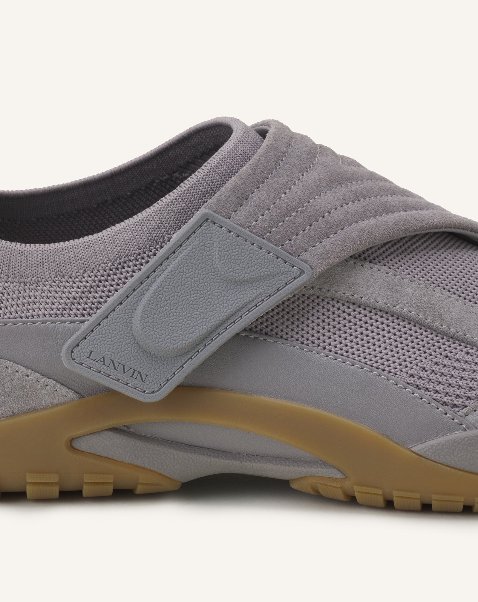 Lnv1 Sneakers In Knit And Suede | Lanvin