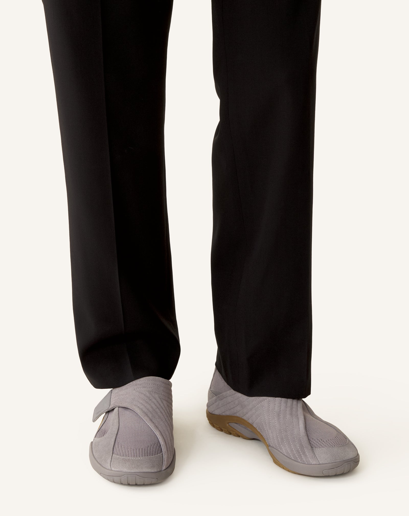 Lnv1 Sneakers In Knit And Suede | Lanvin