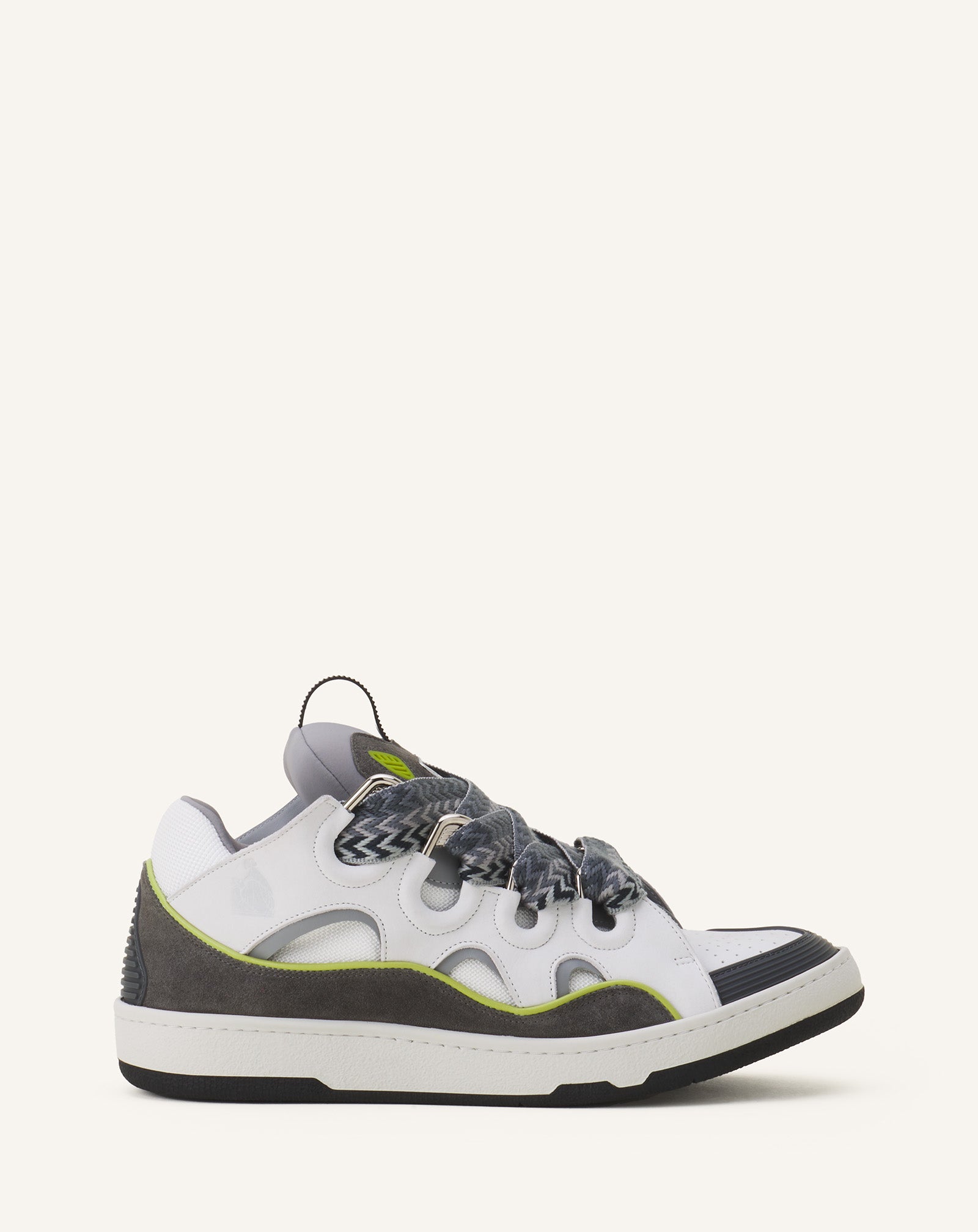 CURB LEATHER SNEAKERS