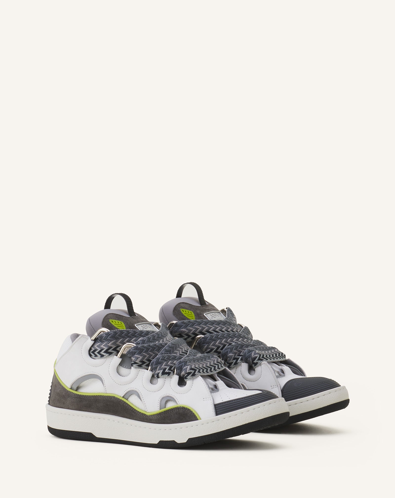 CURB LEATHER SNEAKERS