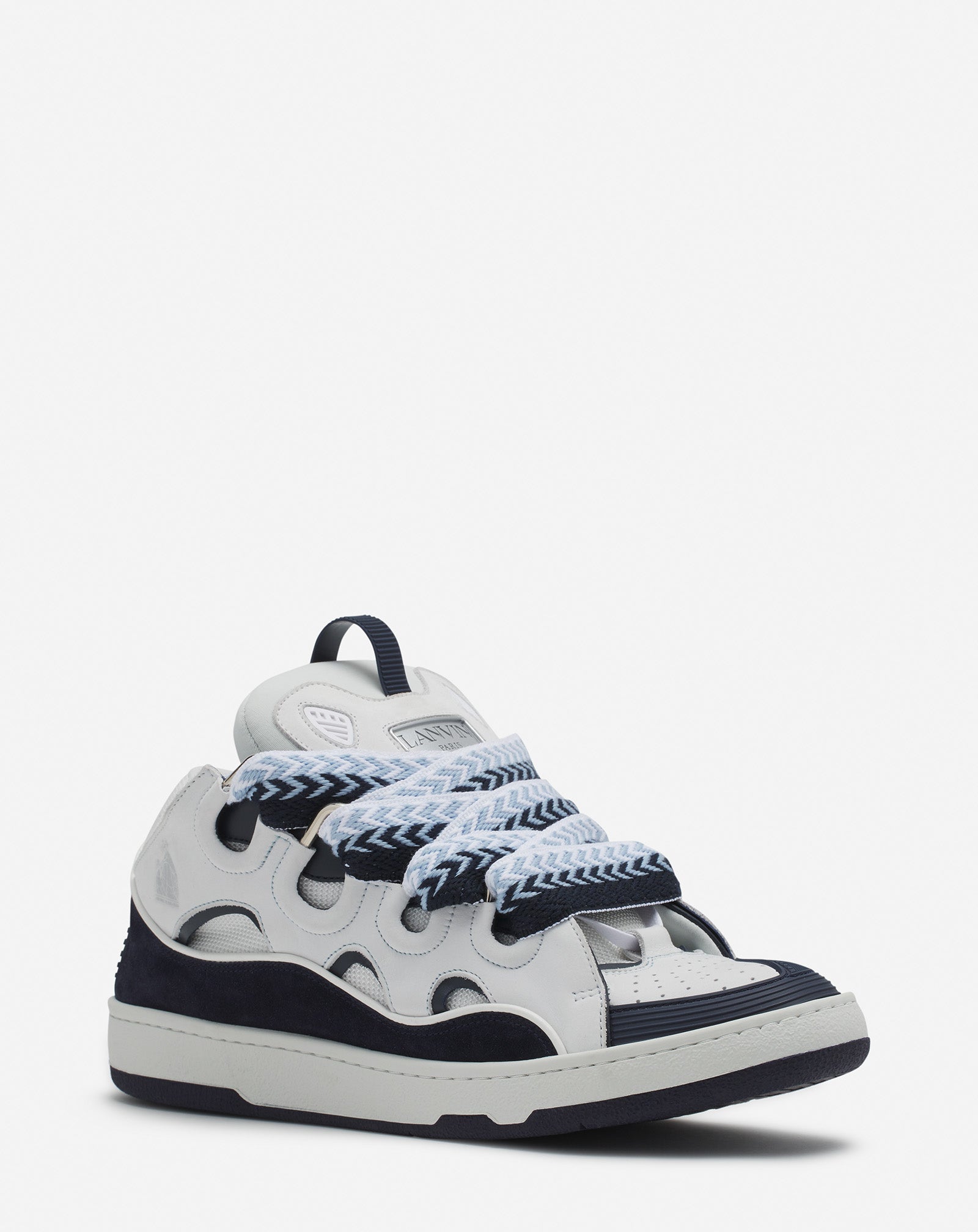 CURB LEATHER SNEAKERS