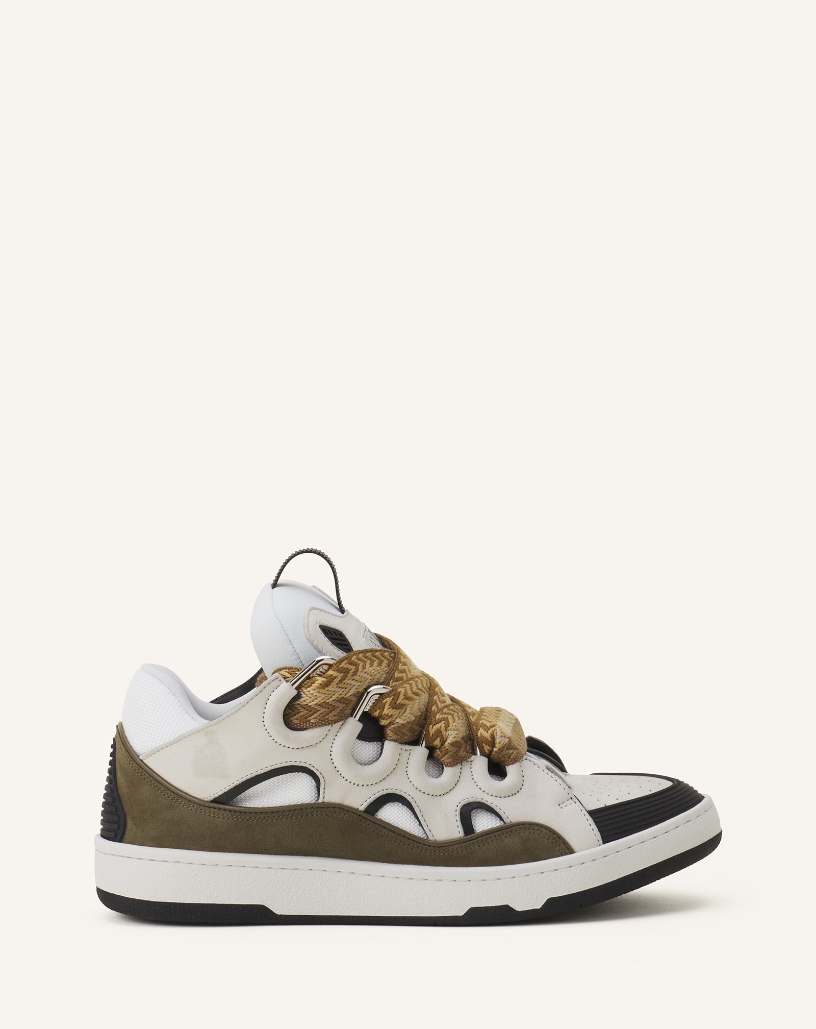 CURB LEATHER SNEAKERS