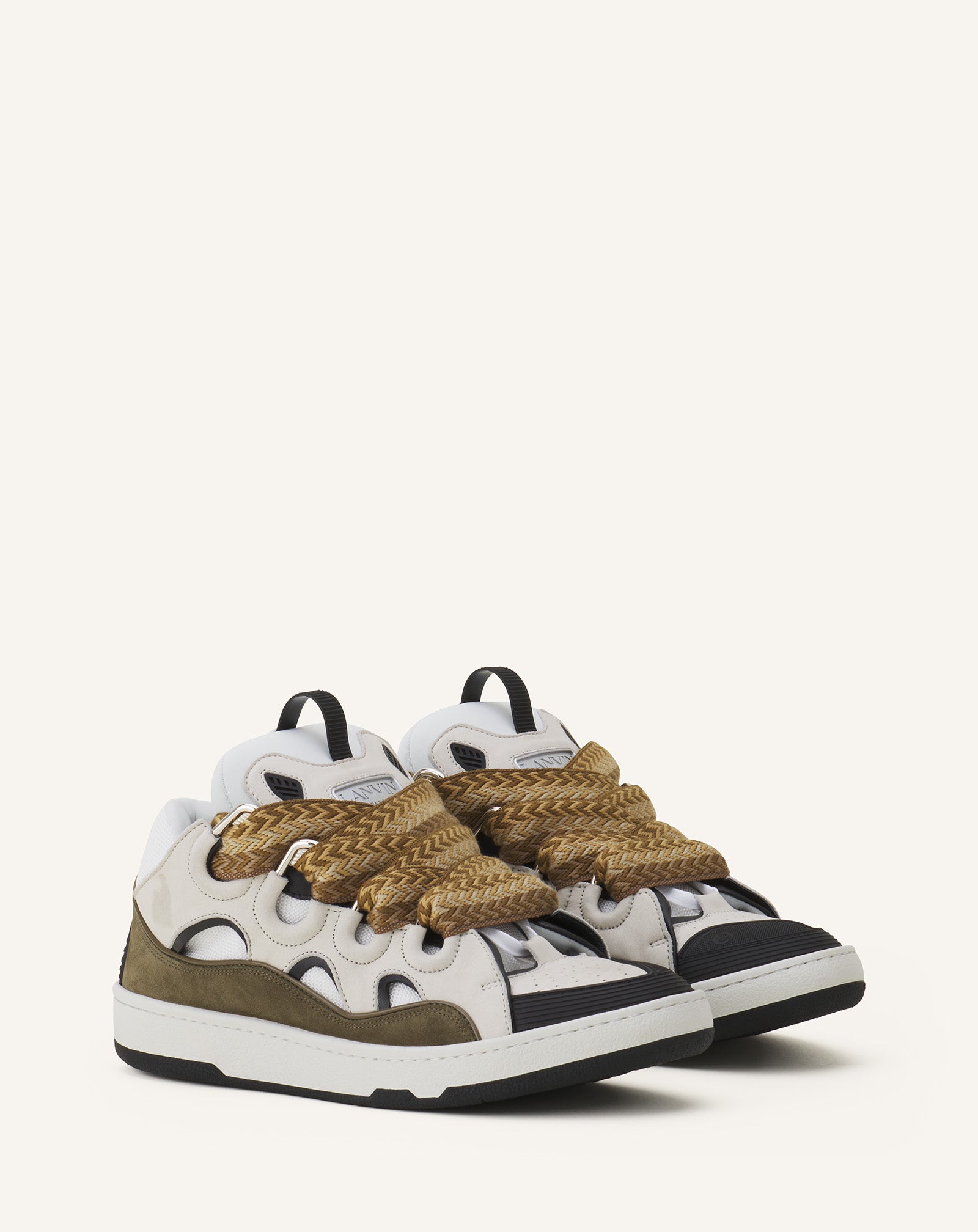 CURB LEATHER SNEAKERS