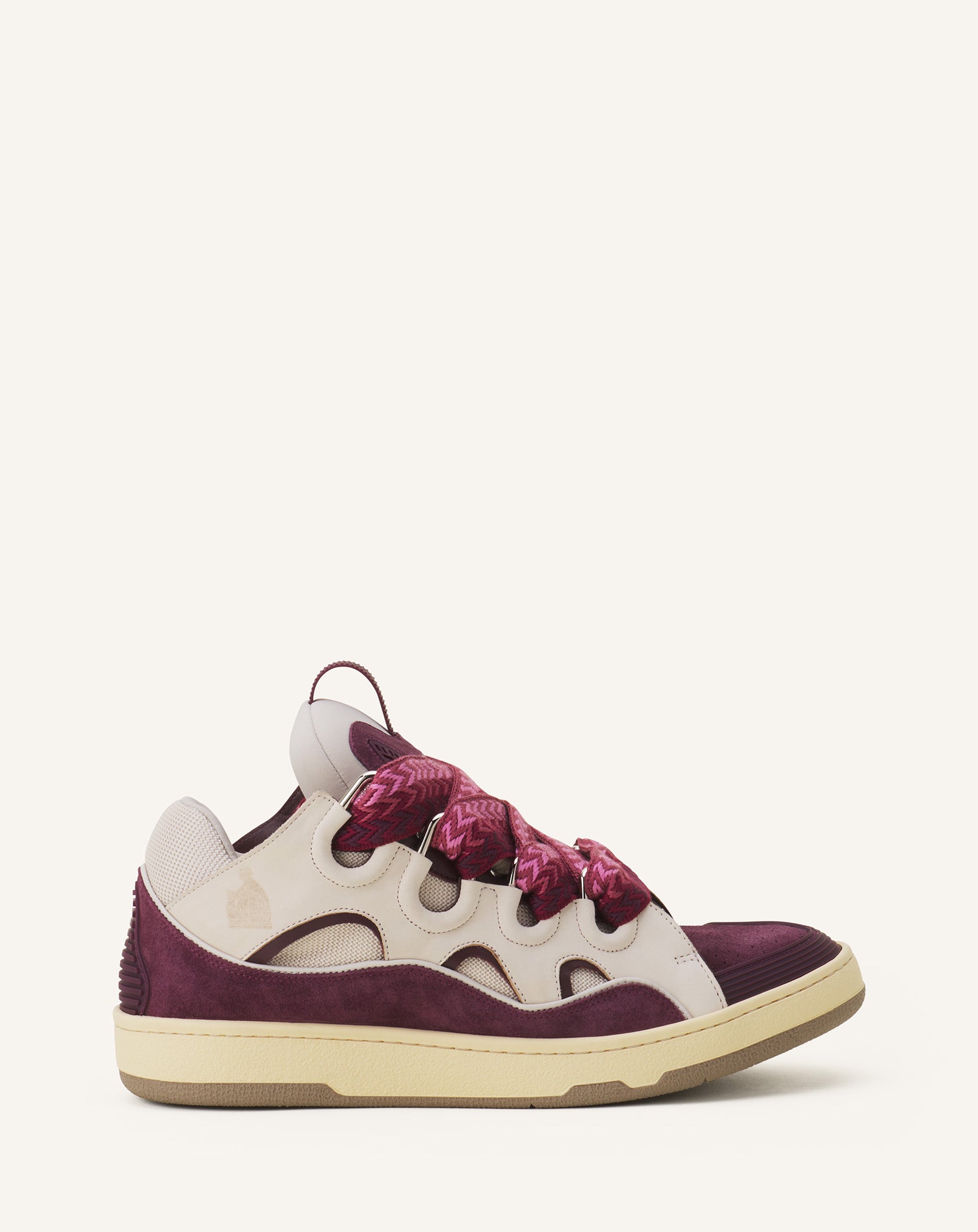 CURB LEATHER SNEAKERS