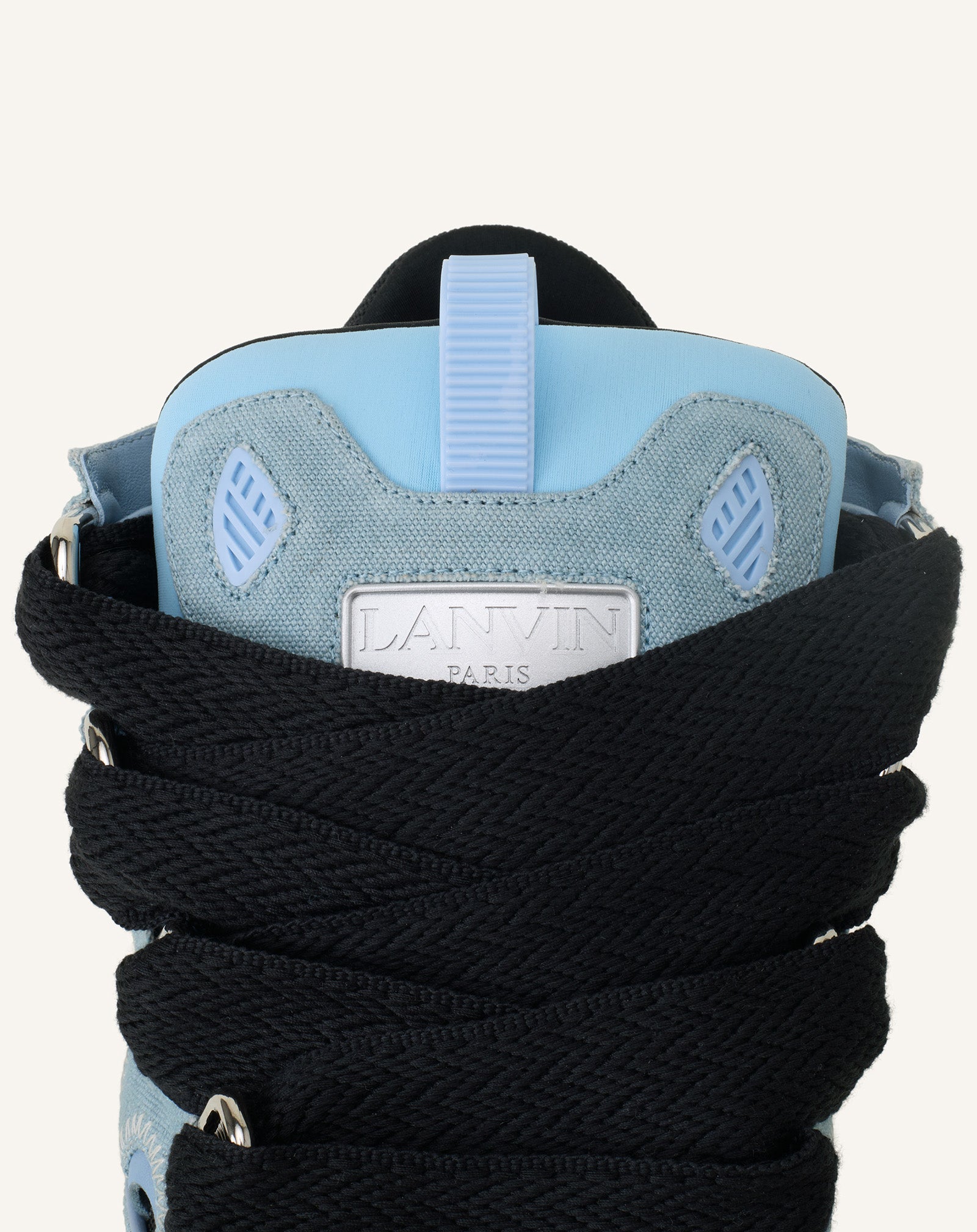 Blue Curb Sneakers In Canvas | Lanvin
