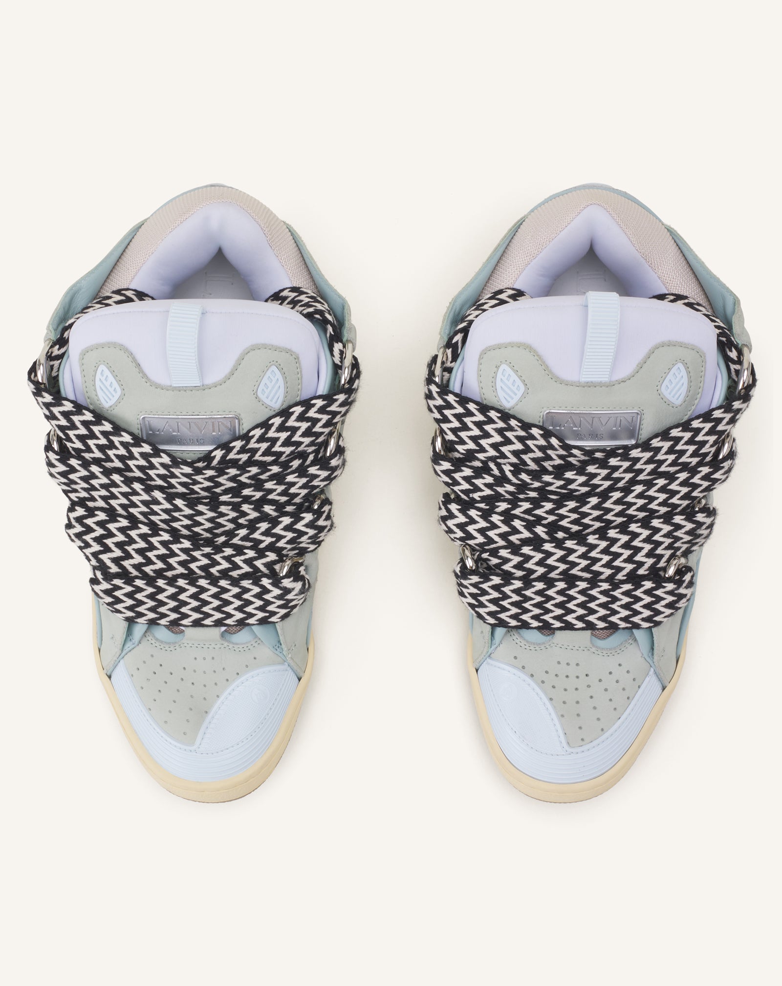 Leather Curb Sneakers | Lanvin