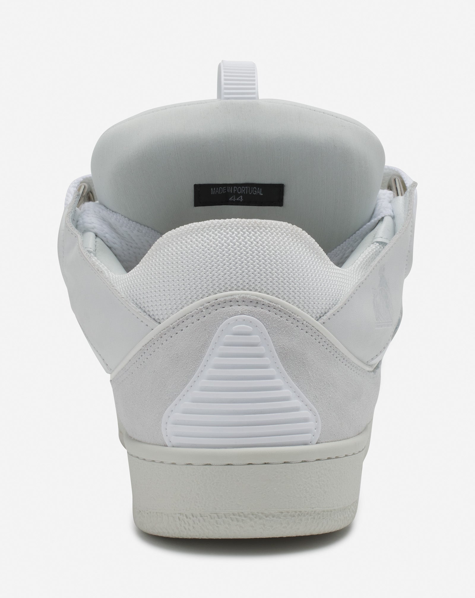 LEATHER CURB SNEAKERS
