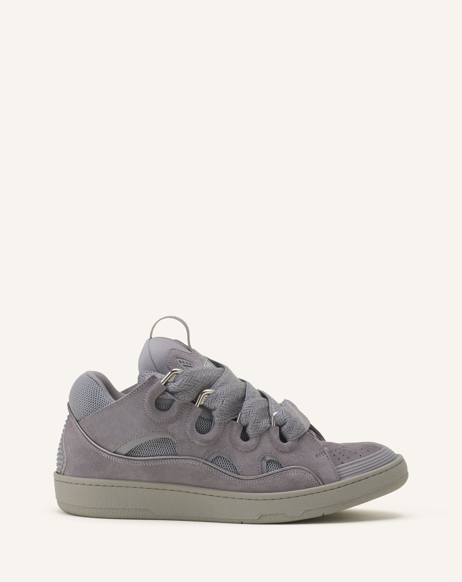 CURB MONOCHROME SUEDE SNEAKERS
