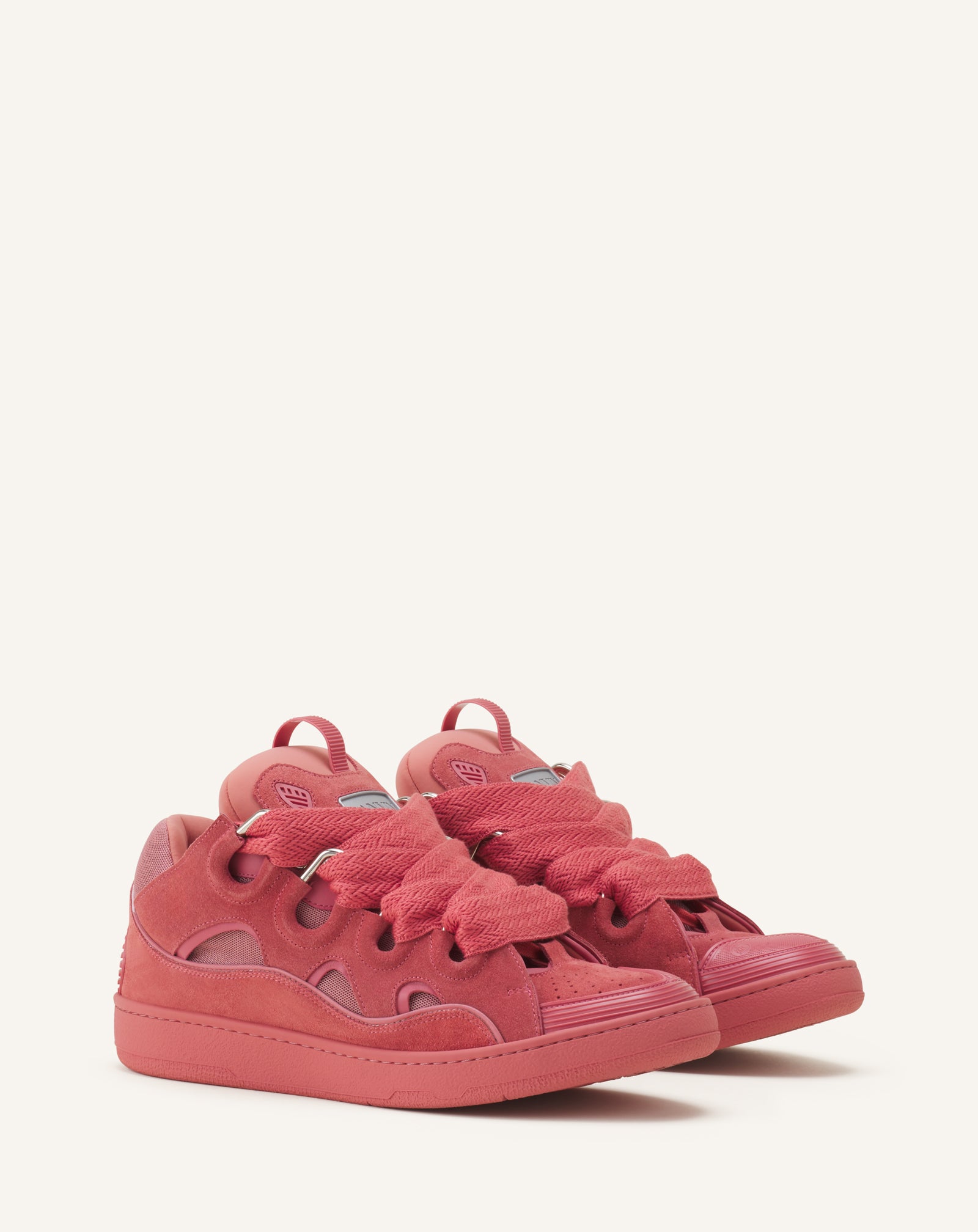 CURB MONOCHROME SUEDE SNEAKERS