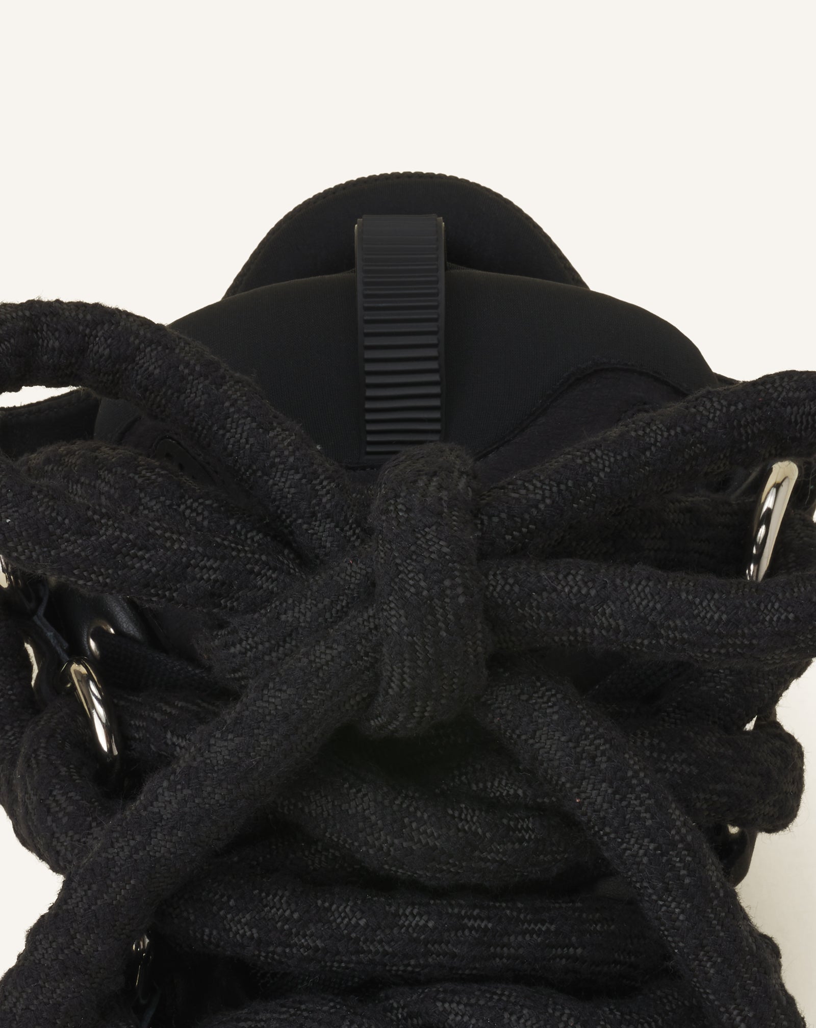 BLACK CURB SNAKE SNEAKERS IN LEATHER