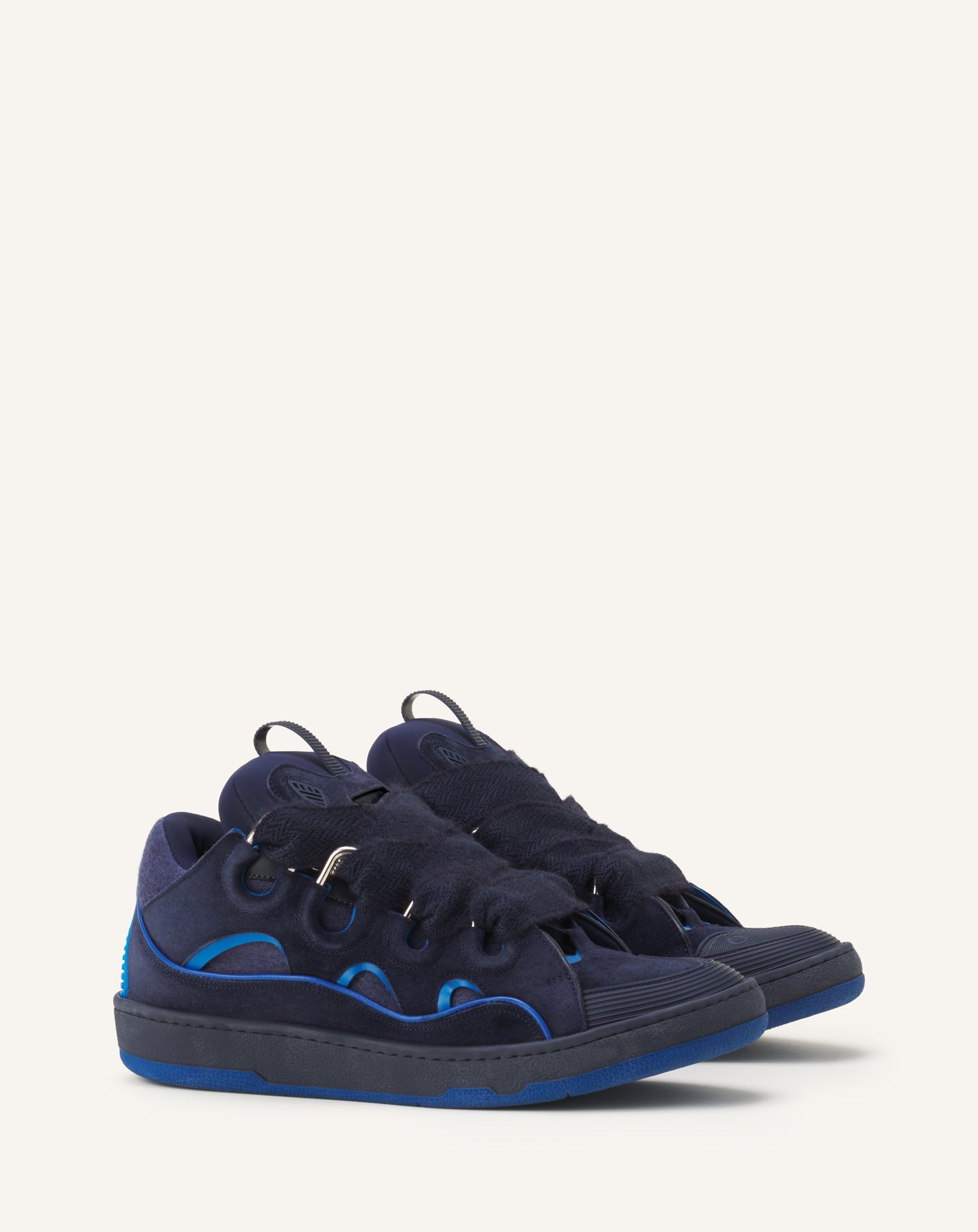 CURB SNEAKERS IN FELT