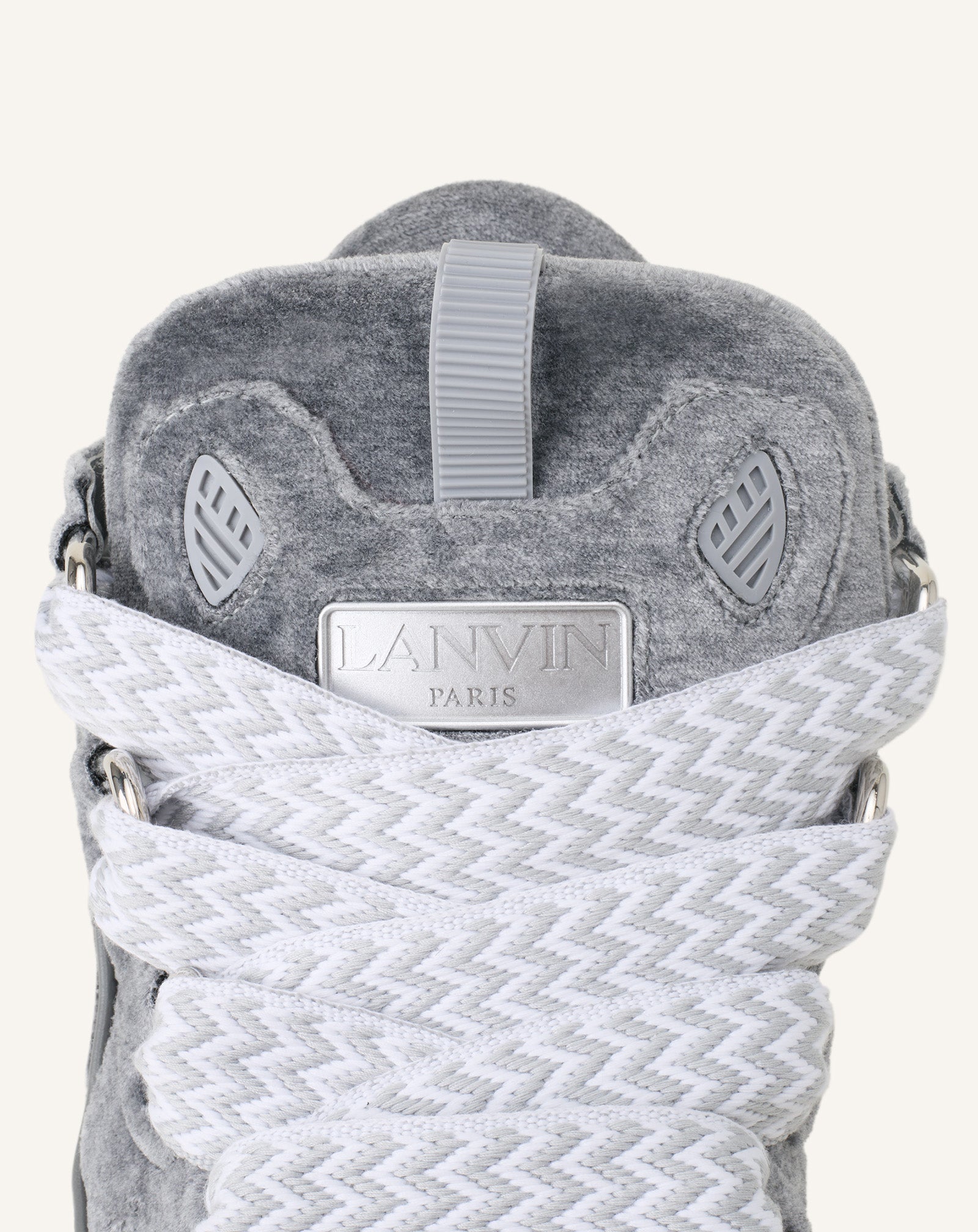Curb Sneakers En Jersey Grey | Lanvin