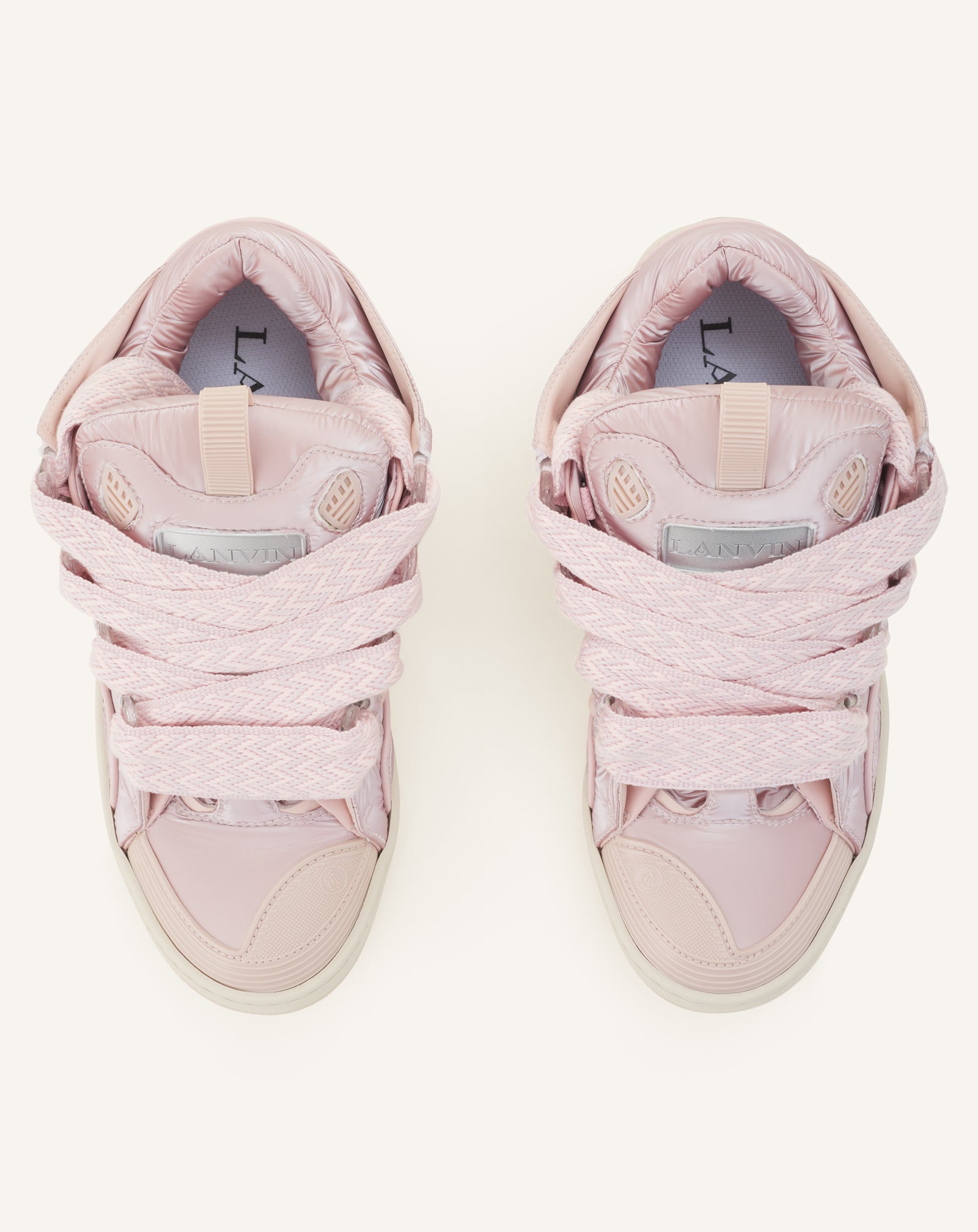 LANVIN ランバン CURB sneaker サイズ43 ピンク Pink Curb Sneakers In Nylon | Lanvin