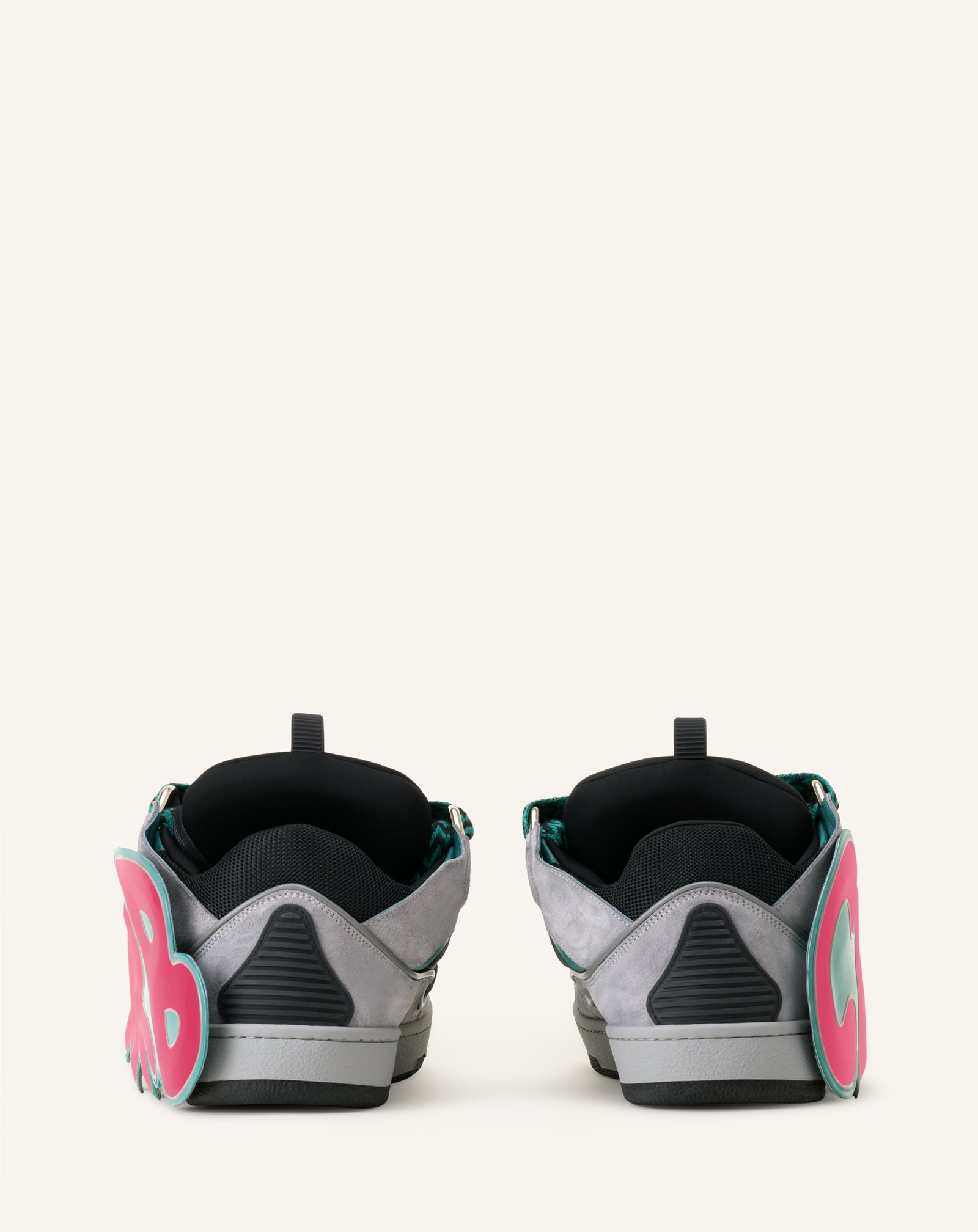 CURB PATCH  SNEAKERS IN LEATHER