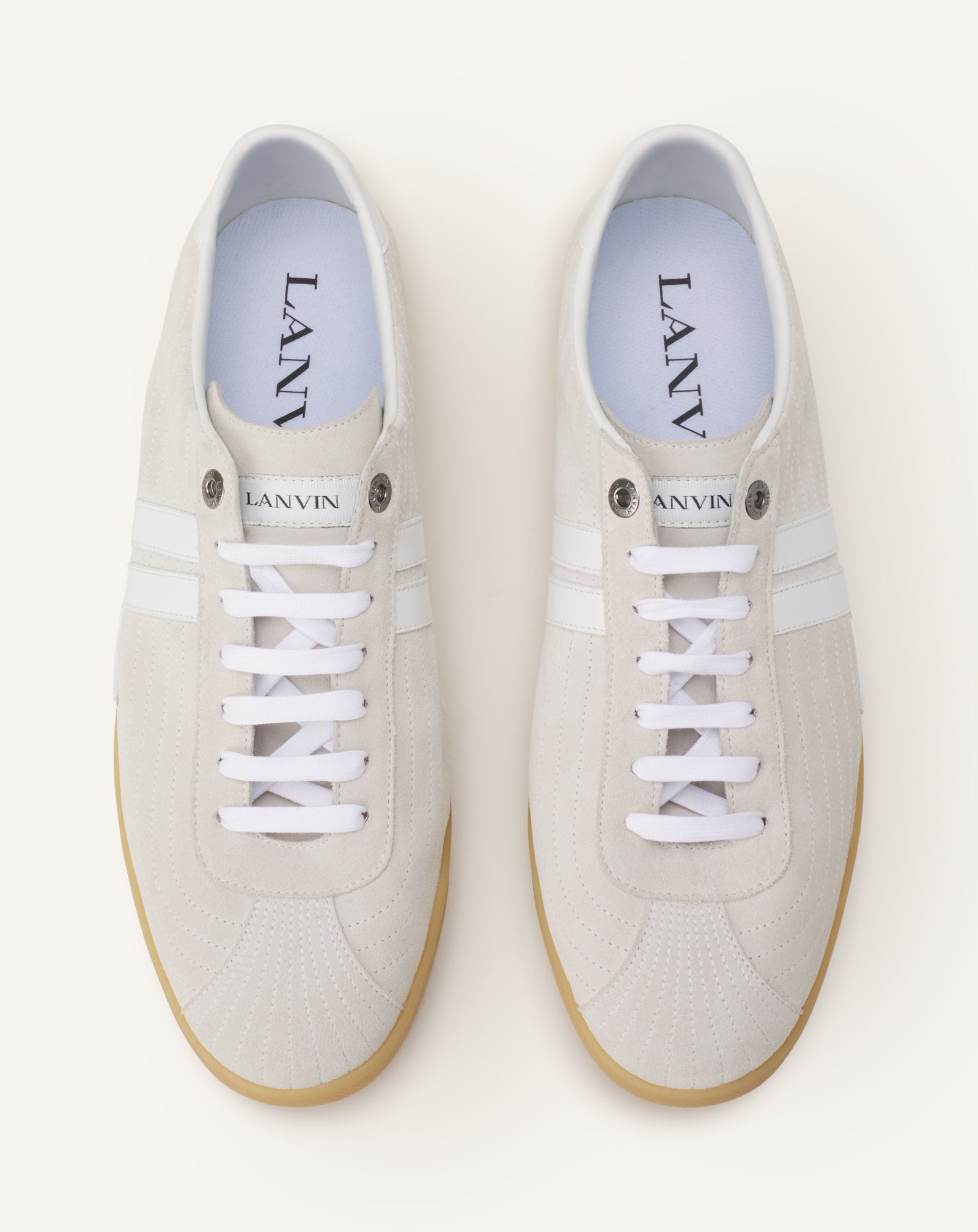 WHITE SNEAKERS GLEN 2.0 IN LEATHER