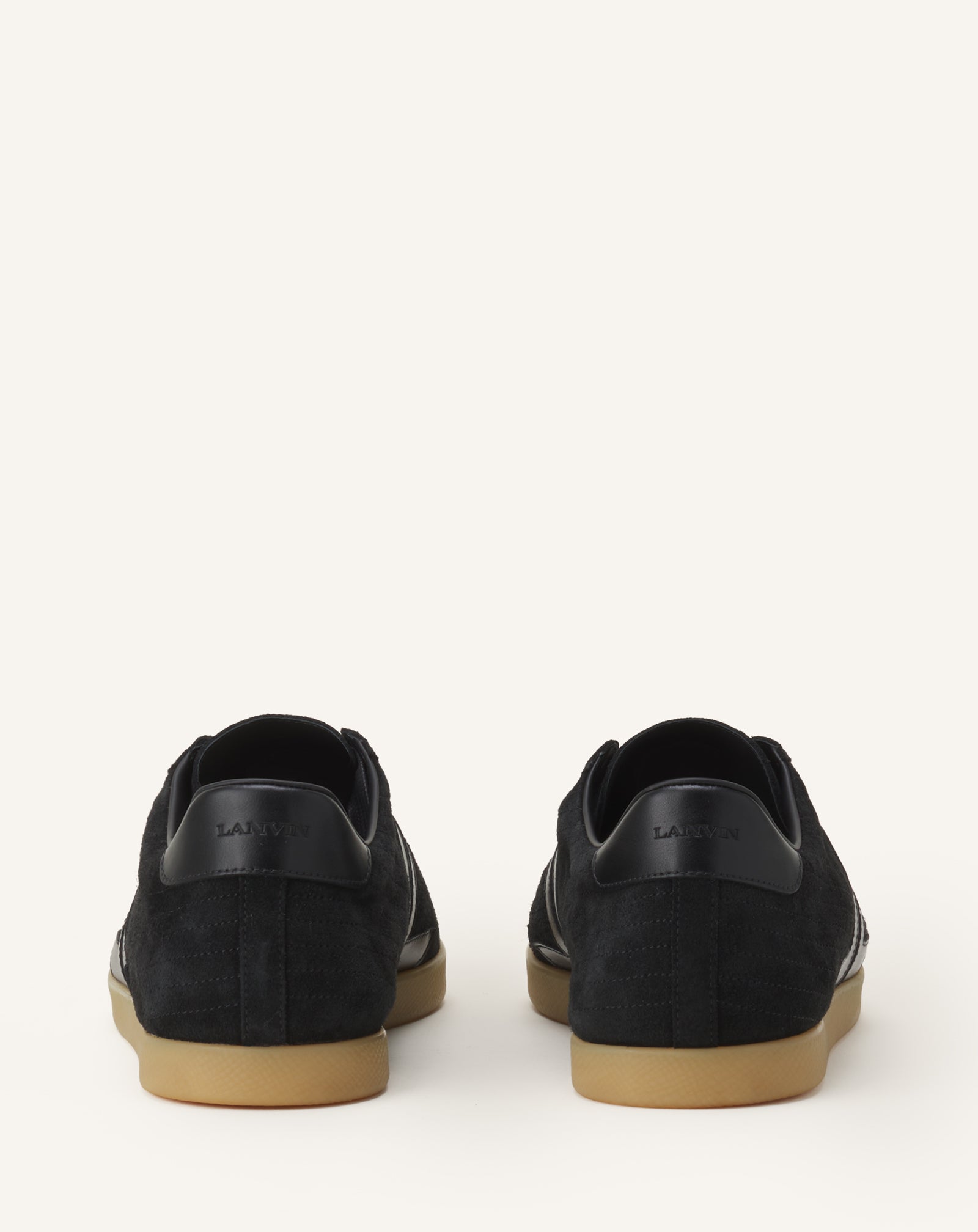 BLACK SNEAKERS GLEN 2.0 IN LEATHER