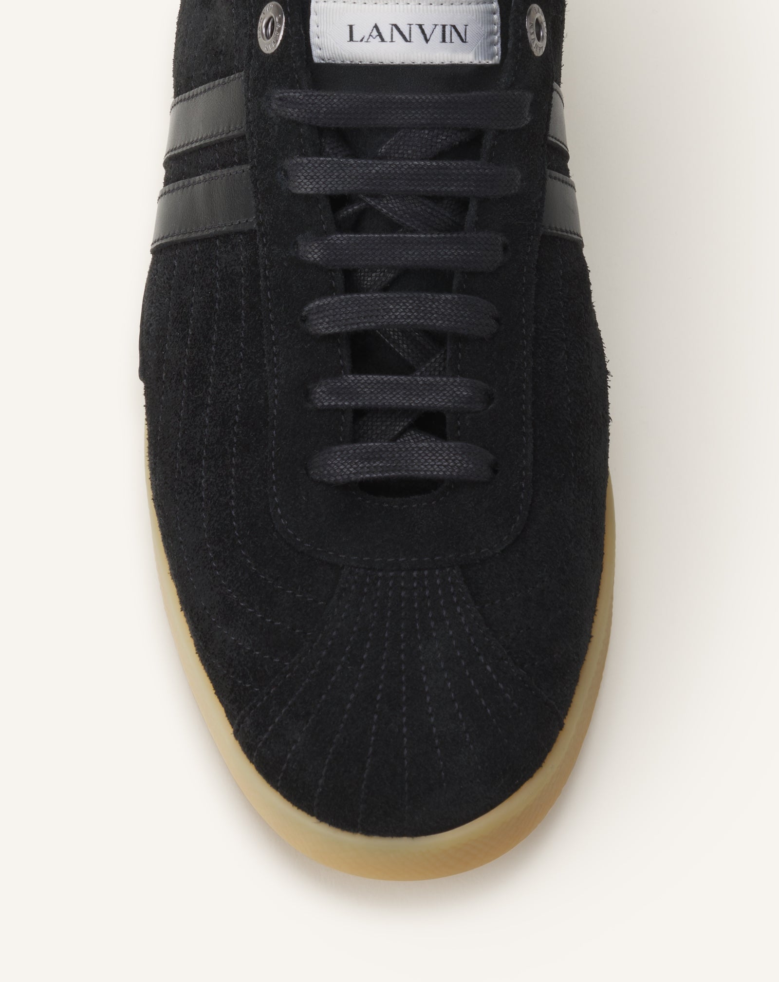 BLACK SNEAKERS GLEN 2.0 IN LEATHER