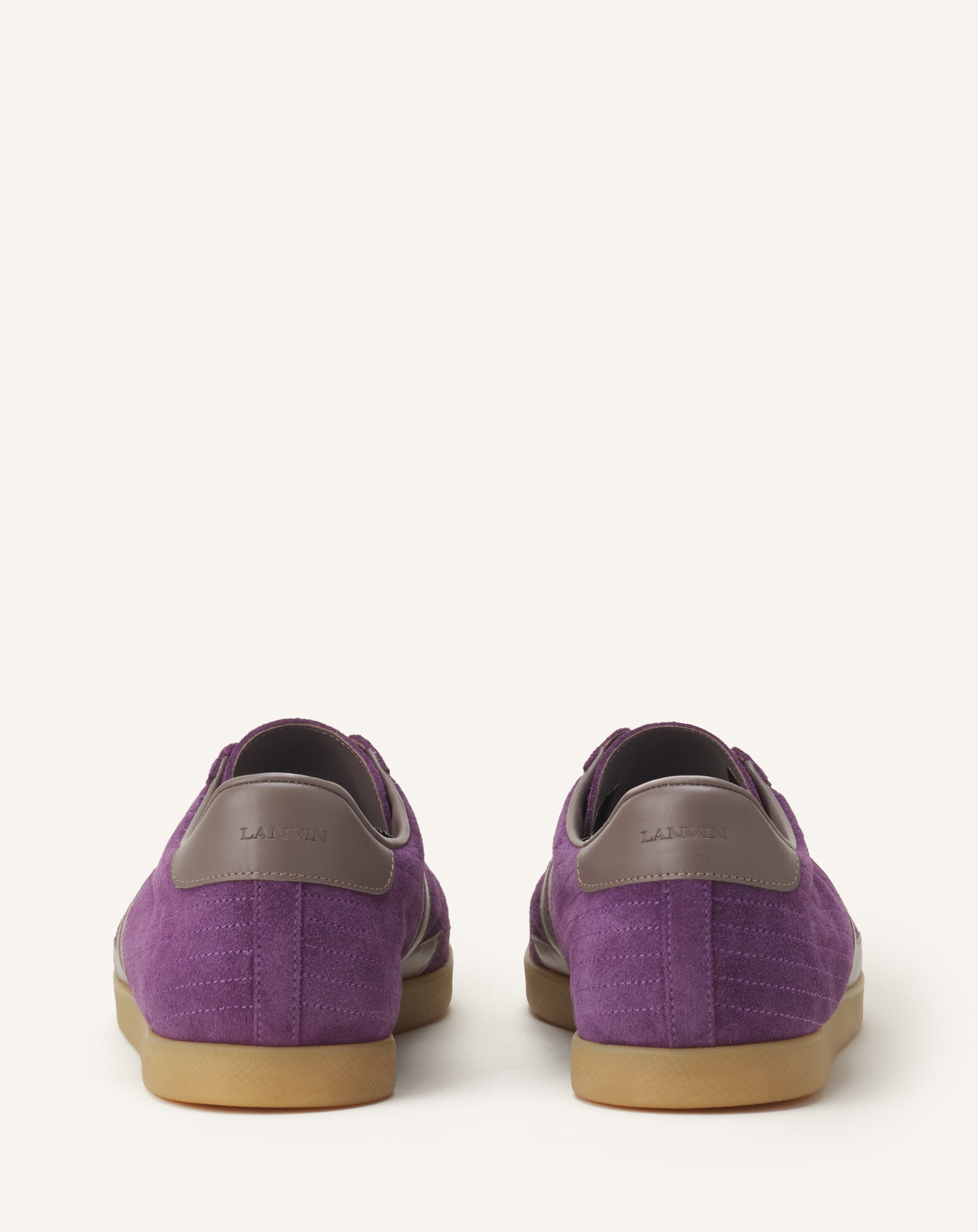 PURPLE SNEAKERS GLEN 2.0 IN LEATHER