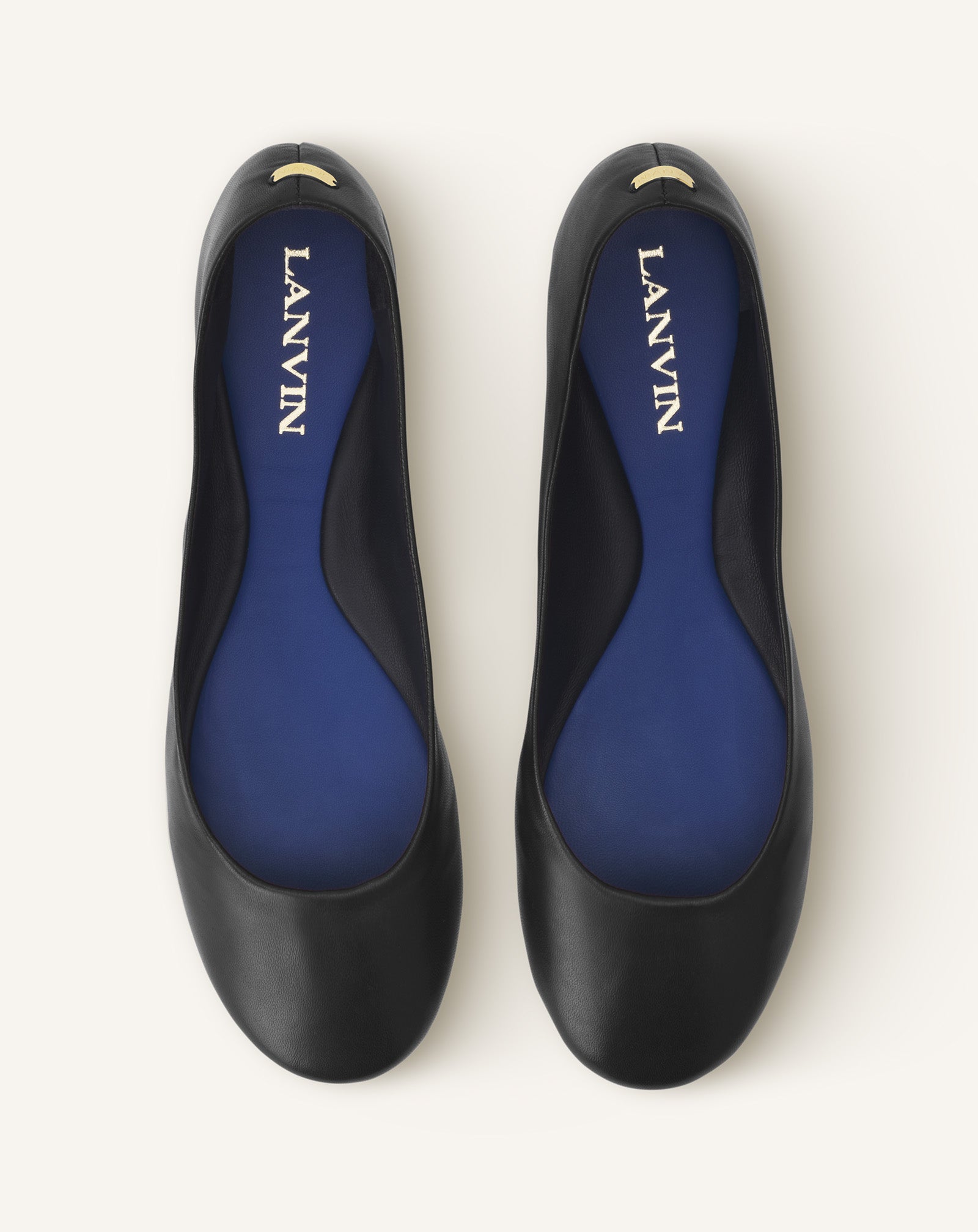 THE BALLERINA FLAT IN LEATHER