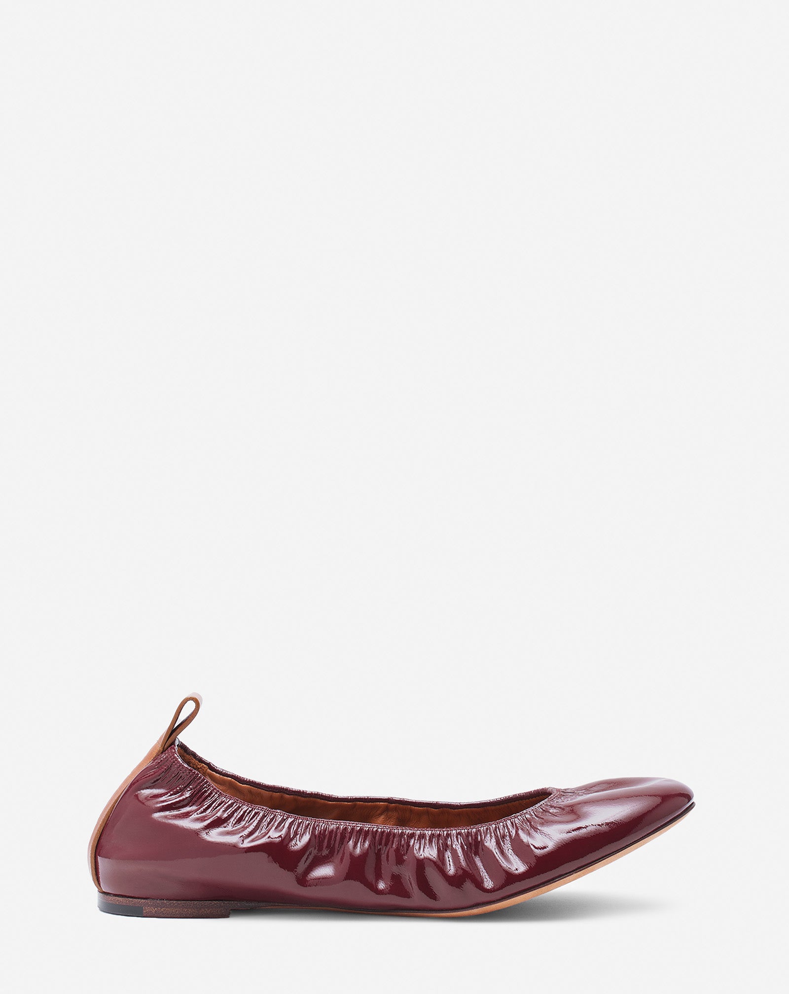 THE BALLERINA FLAT IN PATENT LEATHER FW-BAMB02-GLOS-P243936