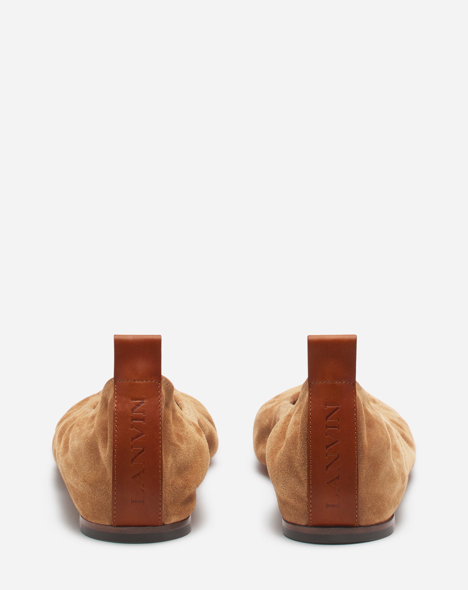 The Suede Ballerina Flat | Lanvin â LANVIN