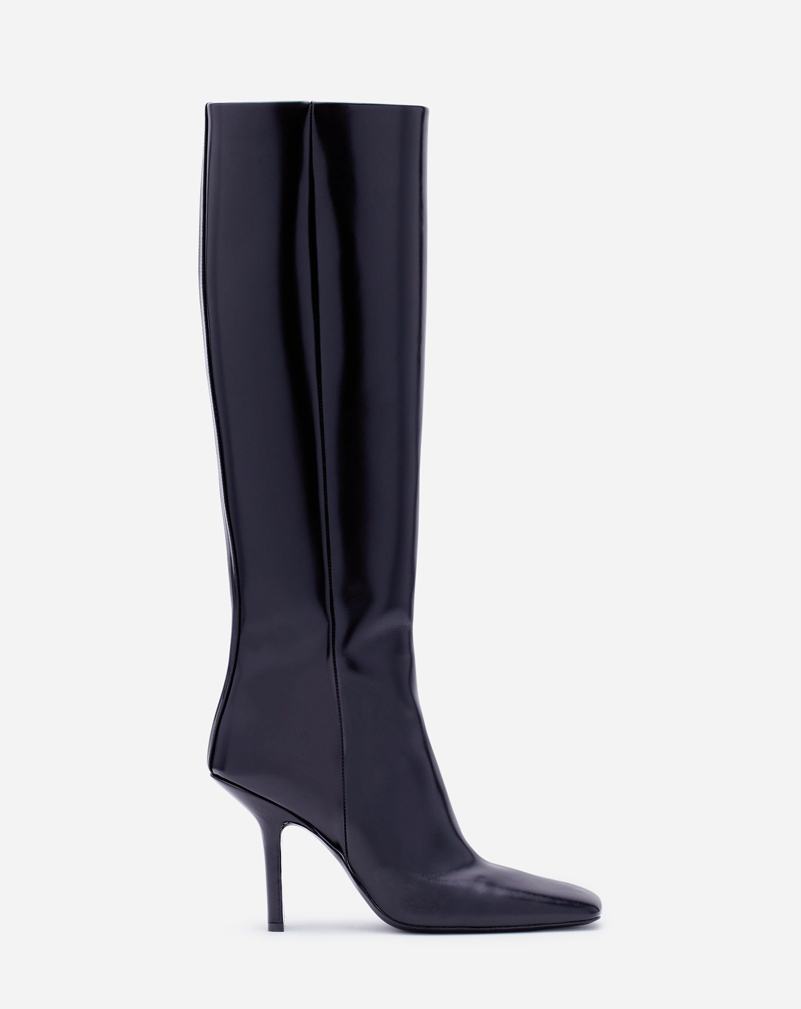 MESURE BOOTS IN GLOSSY LEATHER FW-BOMF01-SPAZ-H241036