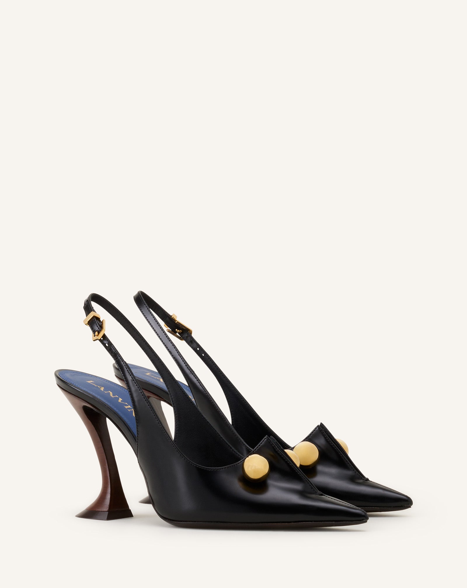 Black Affinity Slingback | Lanvin