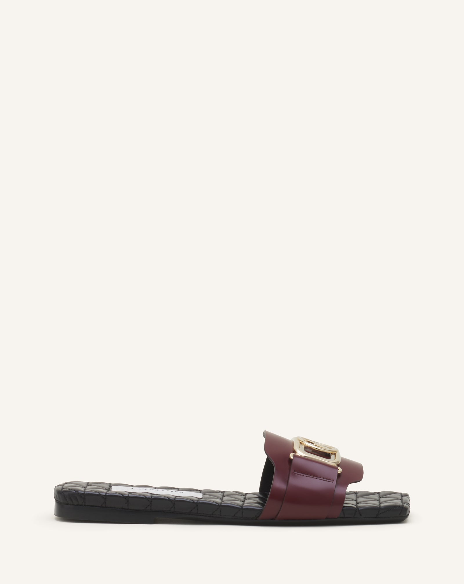 BROWN MOTHER & DAUGHTER FLAT MULE