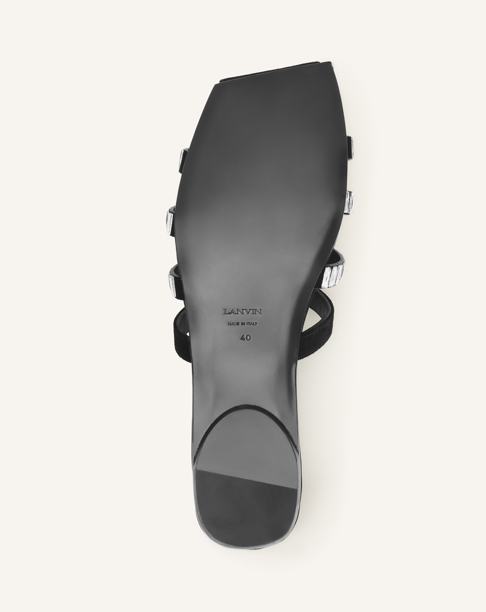 BLACK CELESTE SANDALS