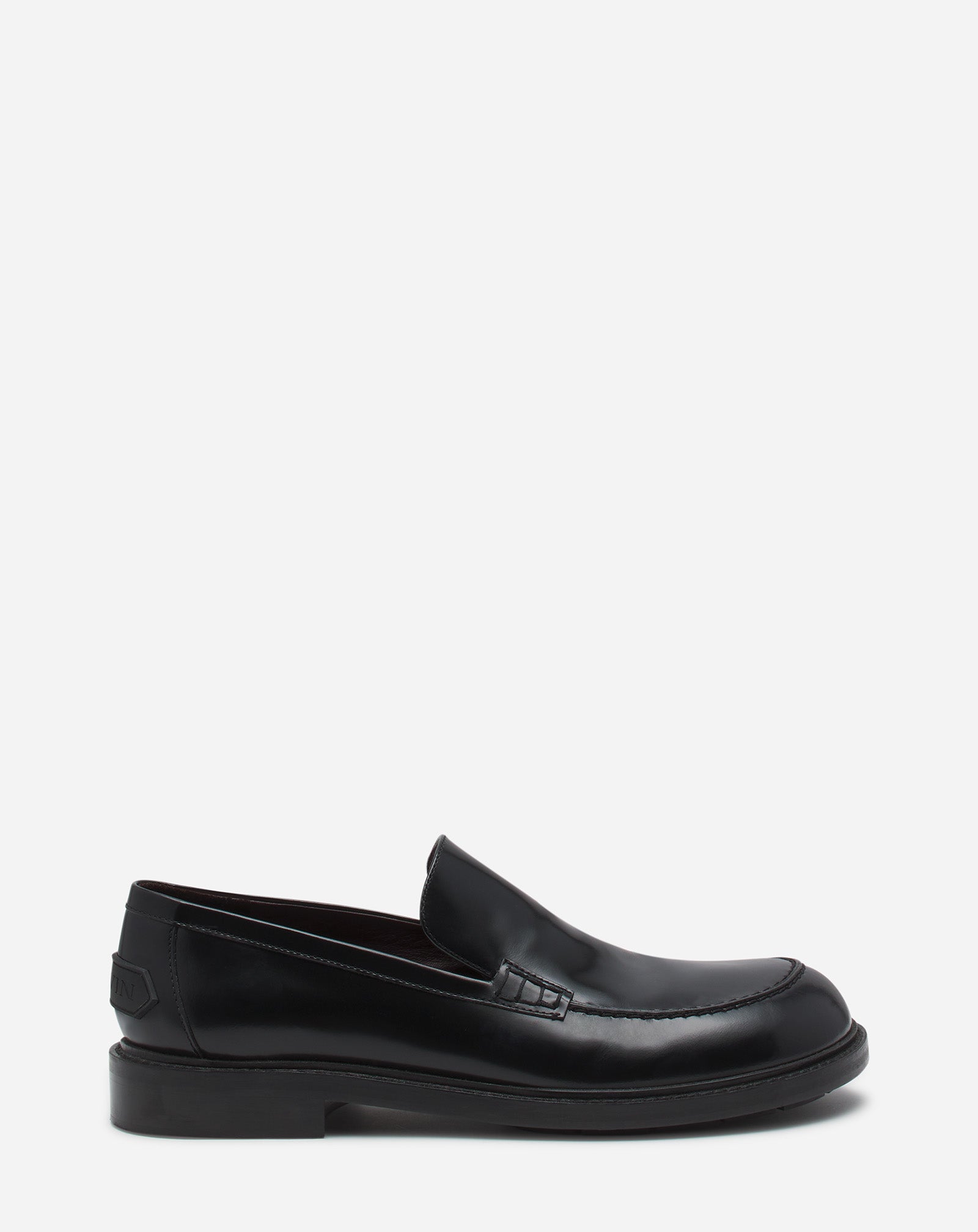 Spinto Loafers In Glossy Leather | Lanvin – LANVIN