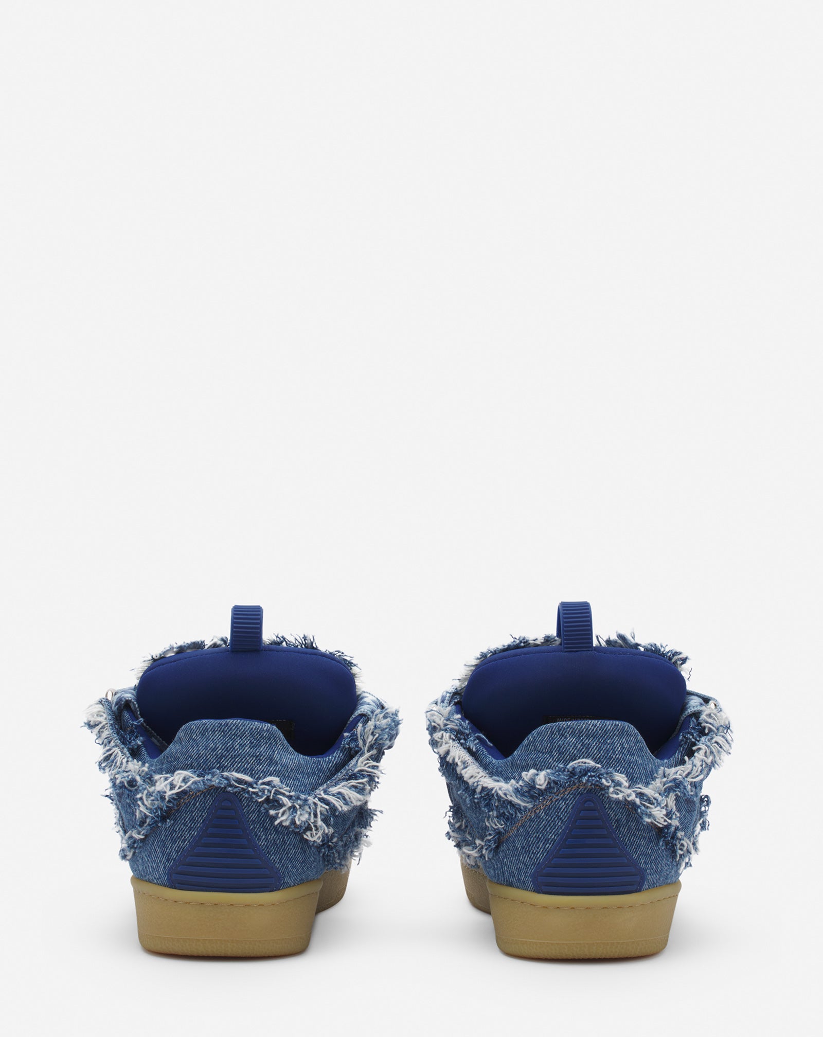CURB SNEAKERS IN DENIM